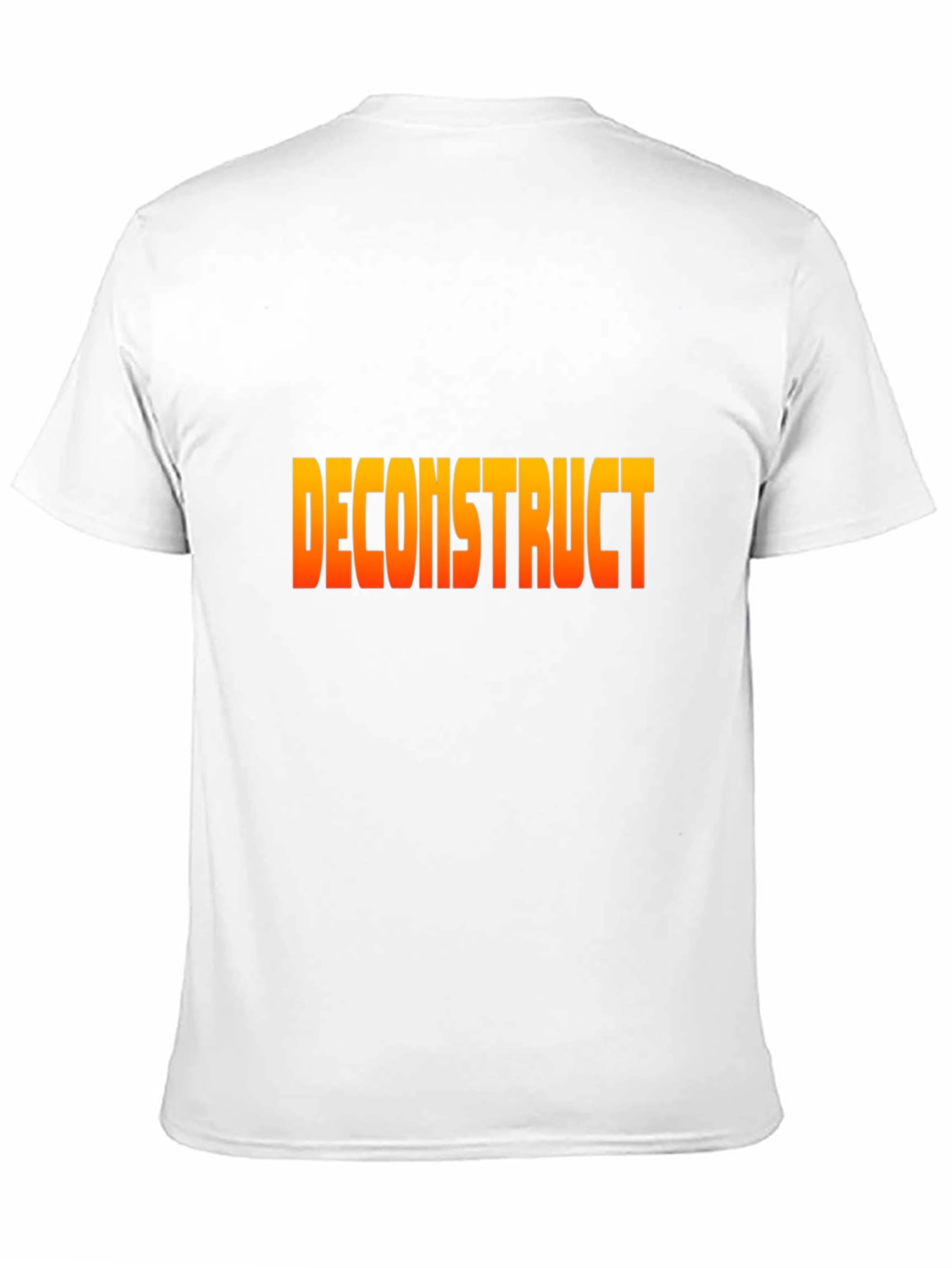 Deconstruct Graphic Tee - Stylish Black T-Shirt