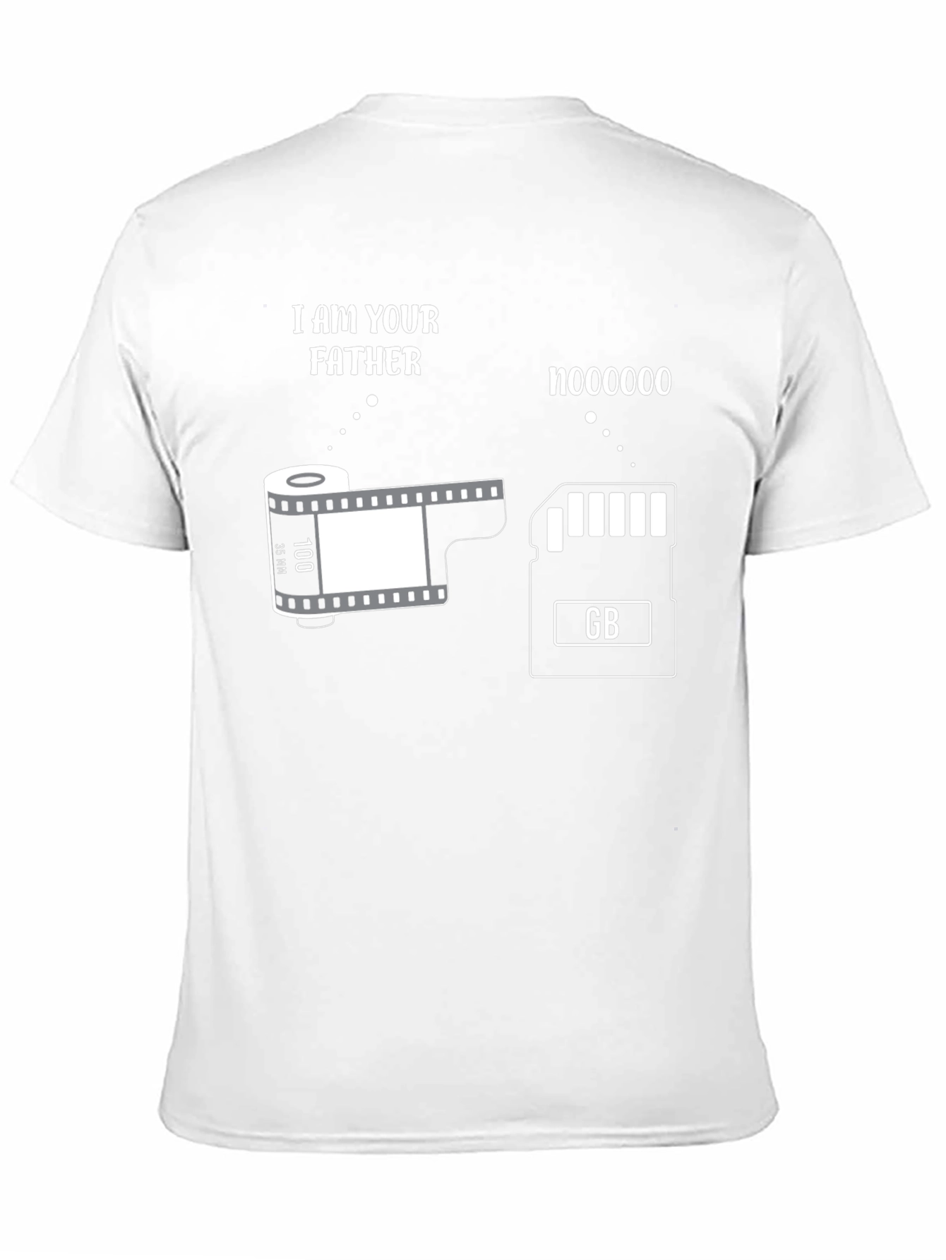 I Am Your Father Film & SD Card T-Shirt