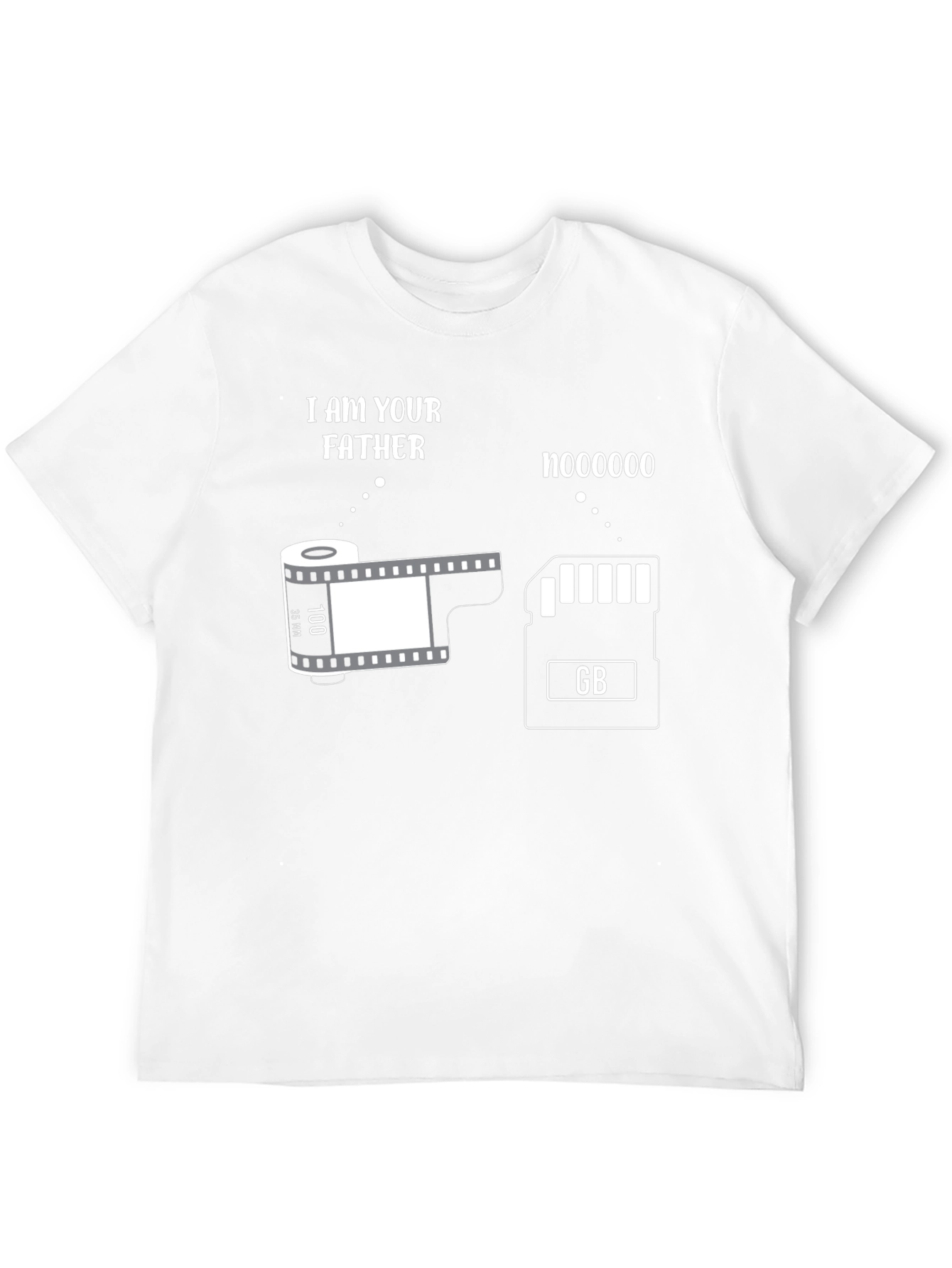 I Am Your Father Film & SD Card T-Shirt