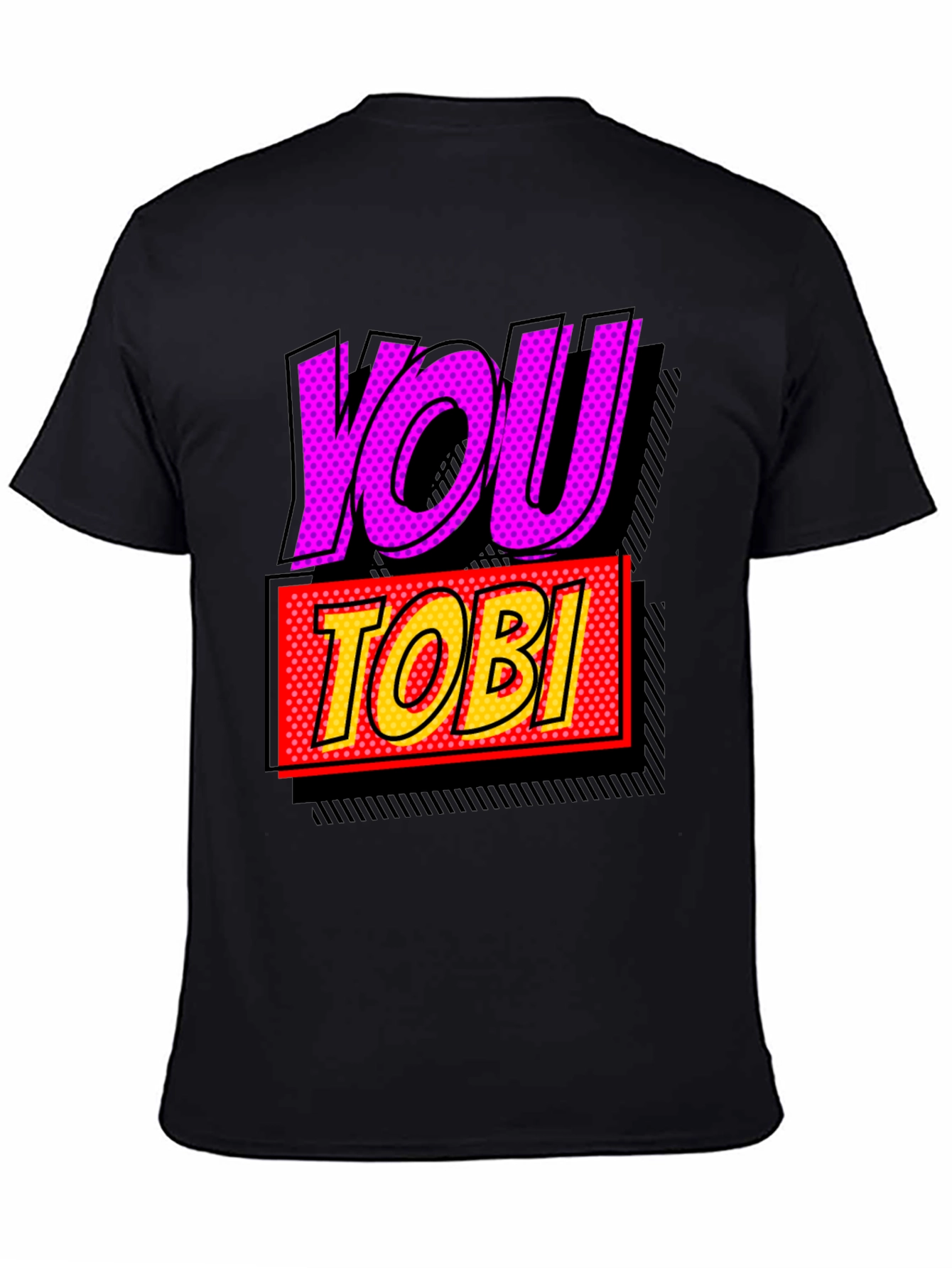 You Tobi Comic Style Graphic Tee