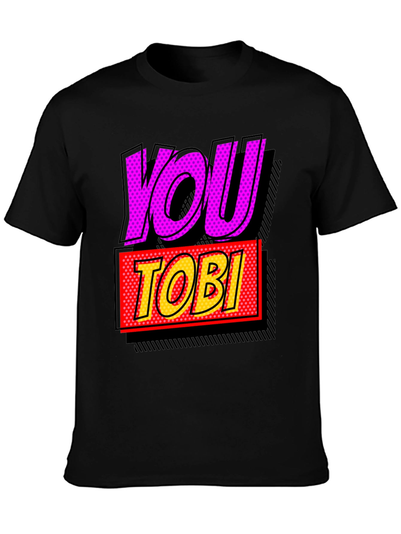You Tobi Comic Style Graphic Tee