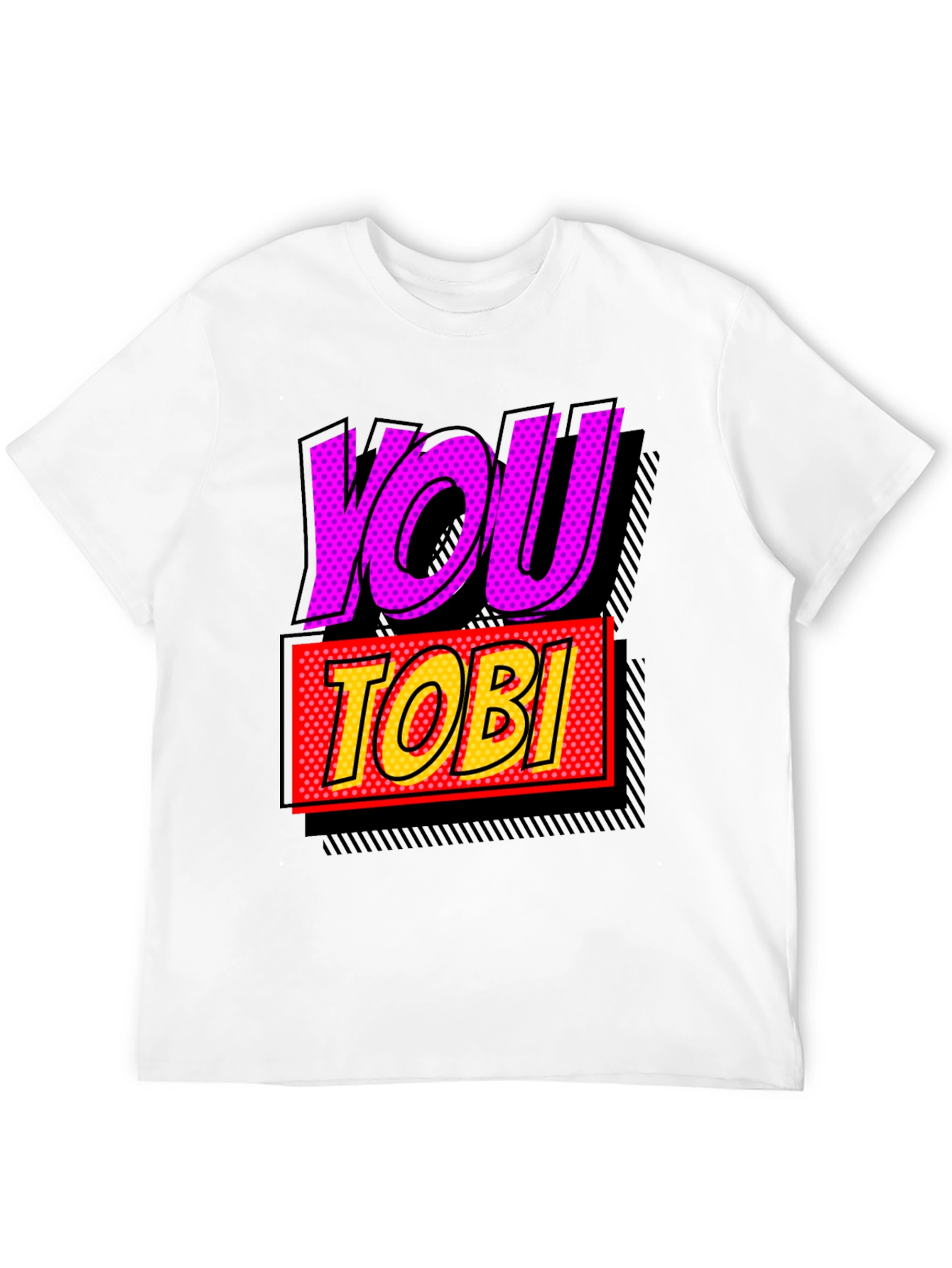 You Tobi Comic Style Graphic Tee