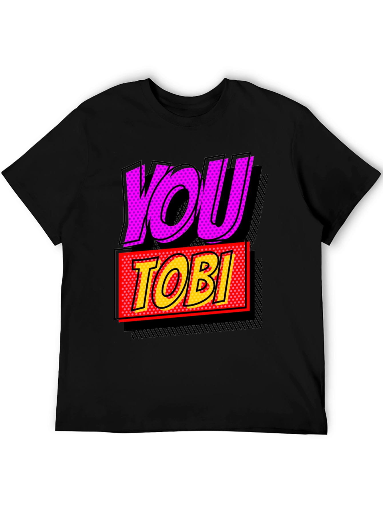 You Tobi Comic Style Graphic Tee