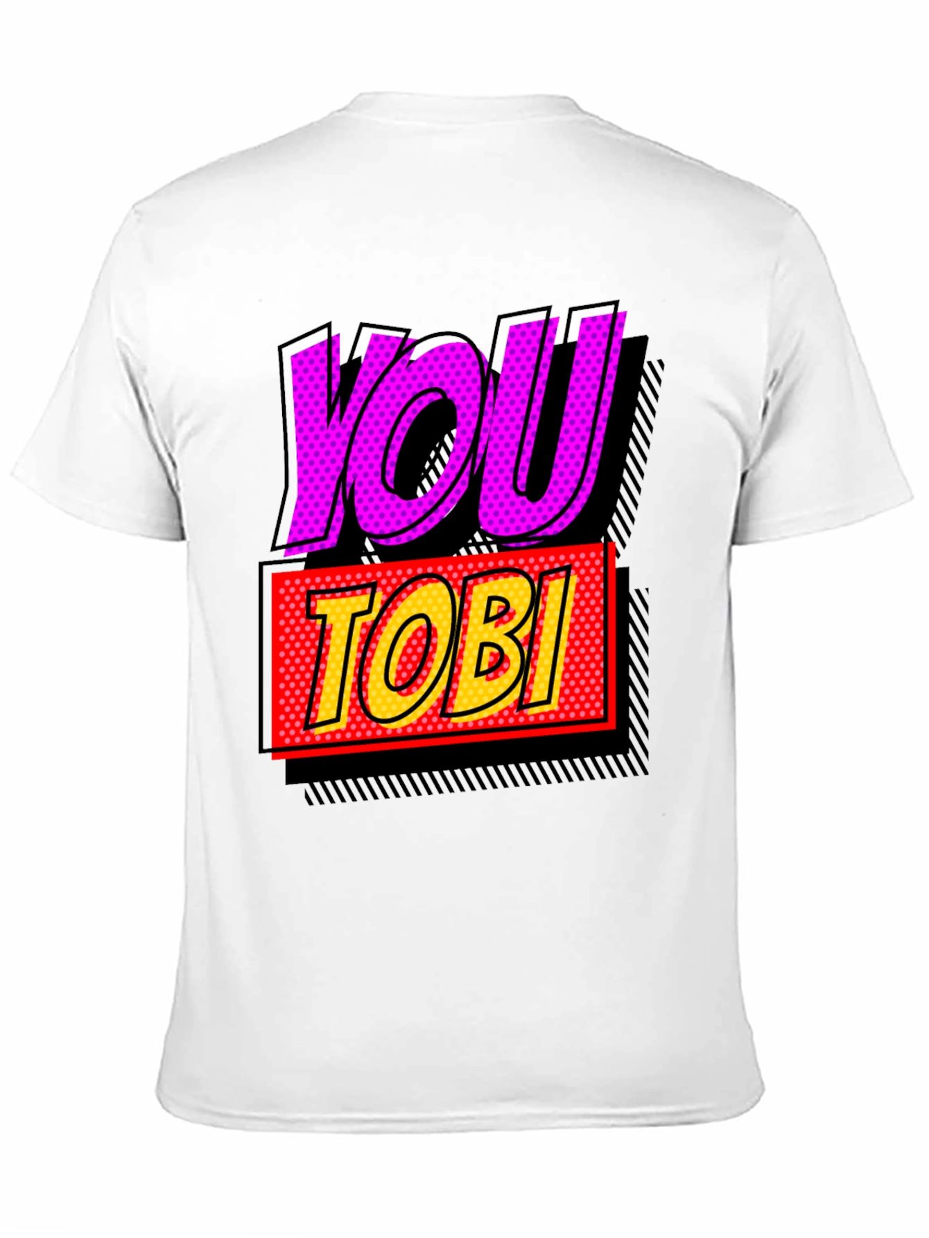 You Tobi Comic Style Graphic Tee