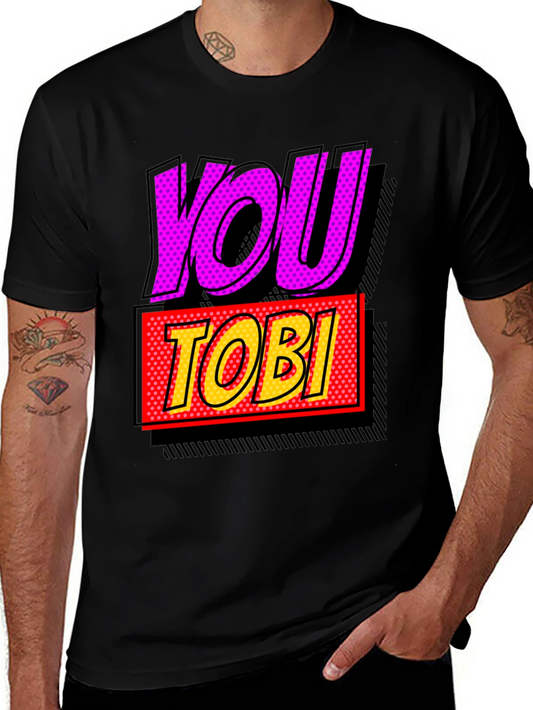 You Tobi Comic Style Graphic Tee