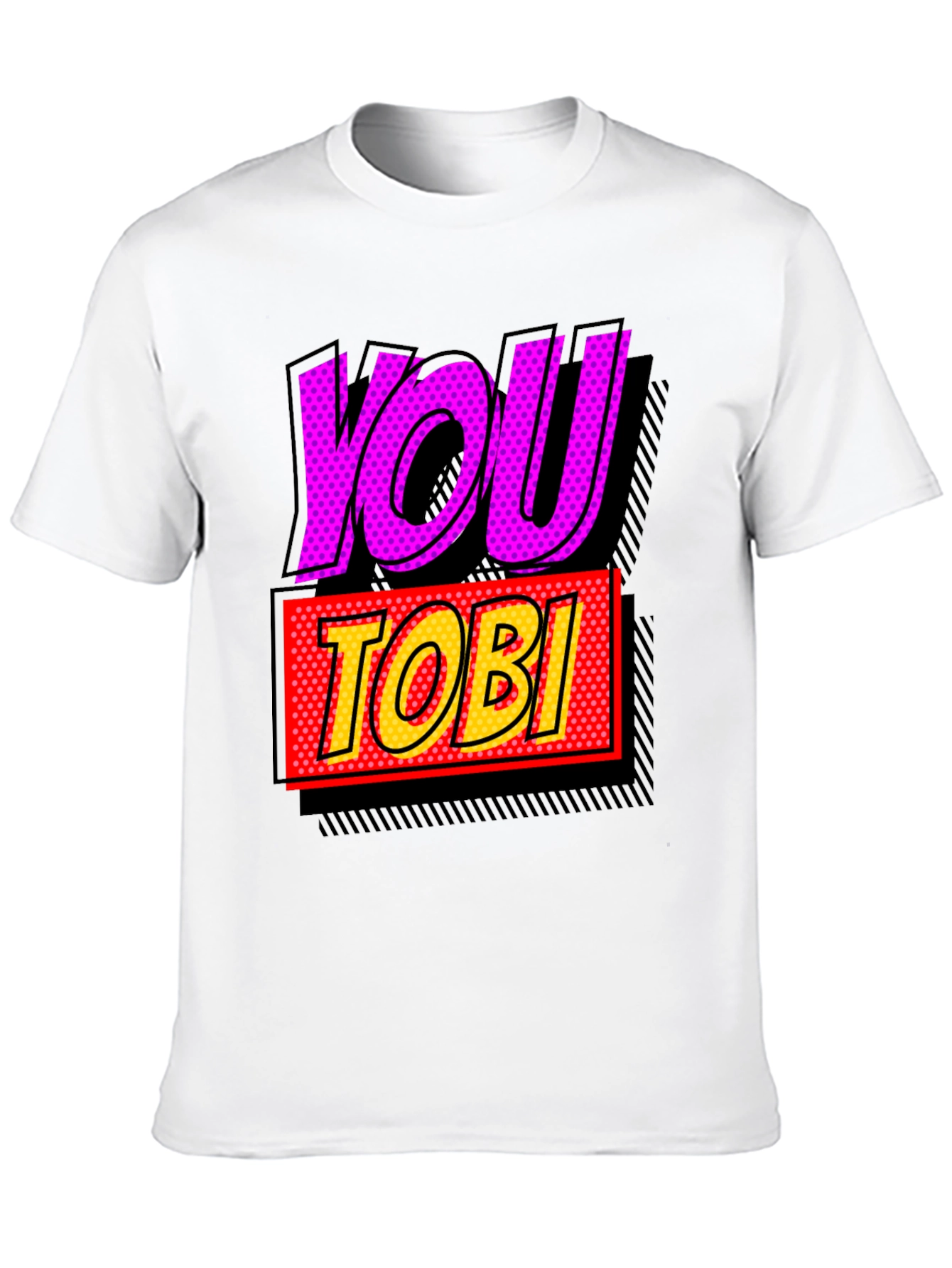 You Tobi Comic Style Graphic Tee