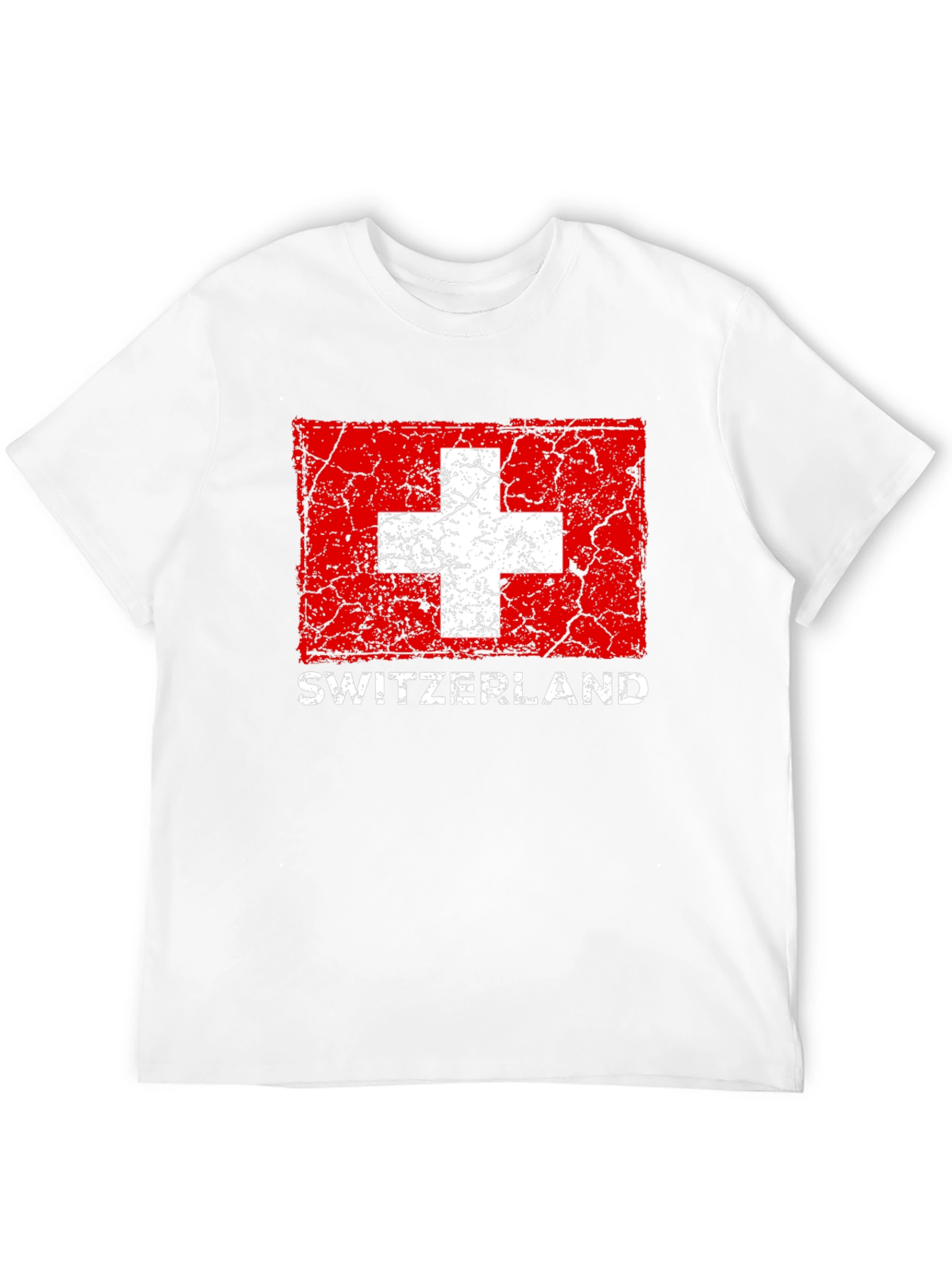 Switzerland Flag Graphic T-Shirt