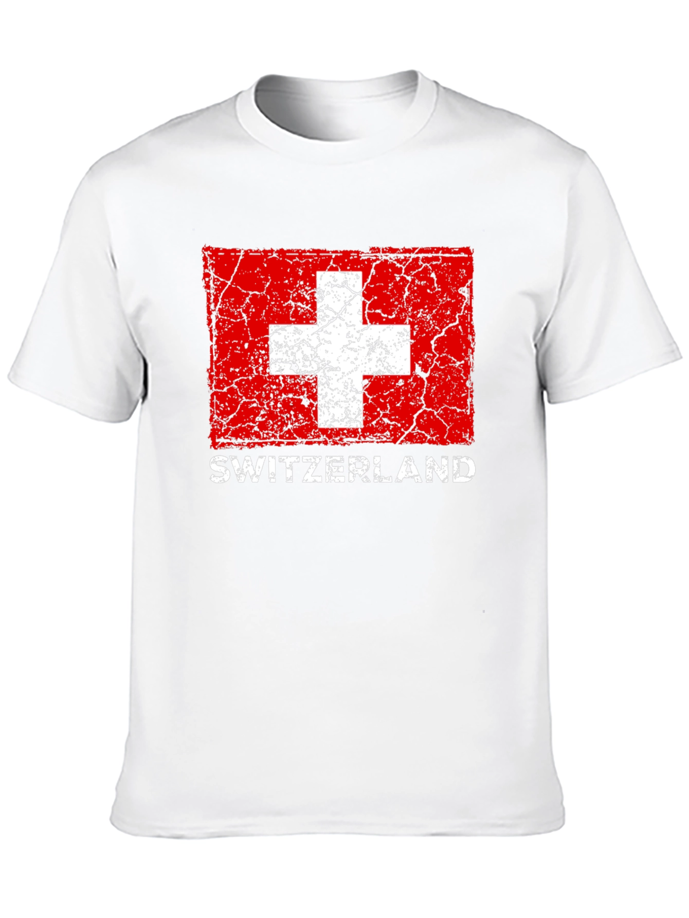Switzerland Flag Graphic T-Shirt