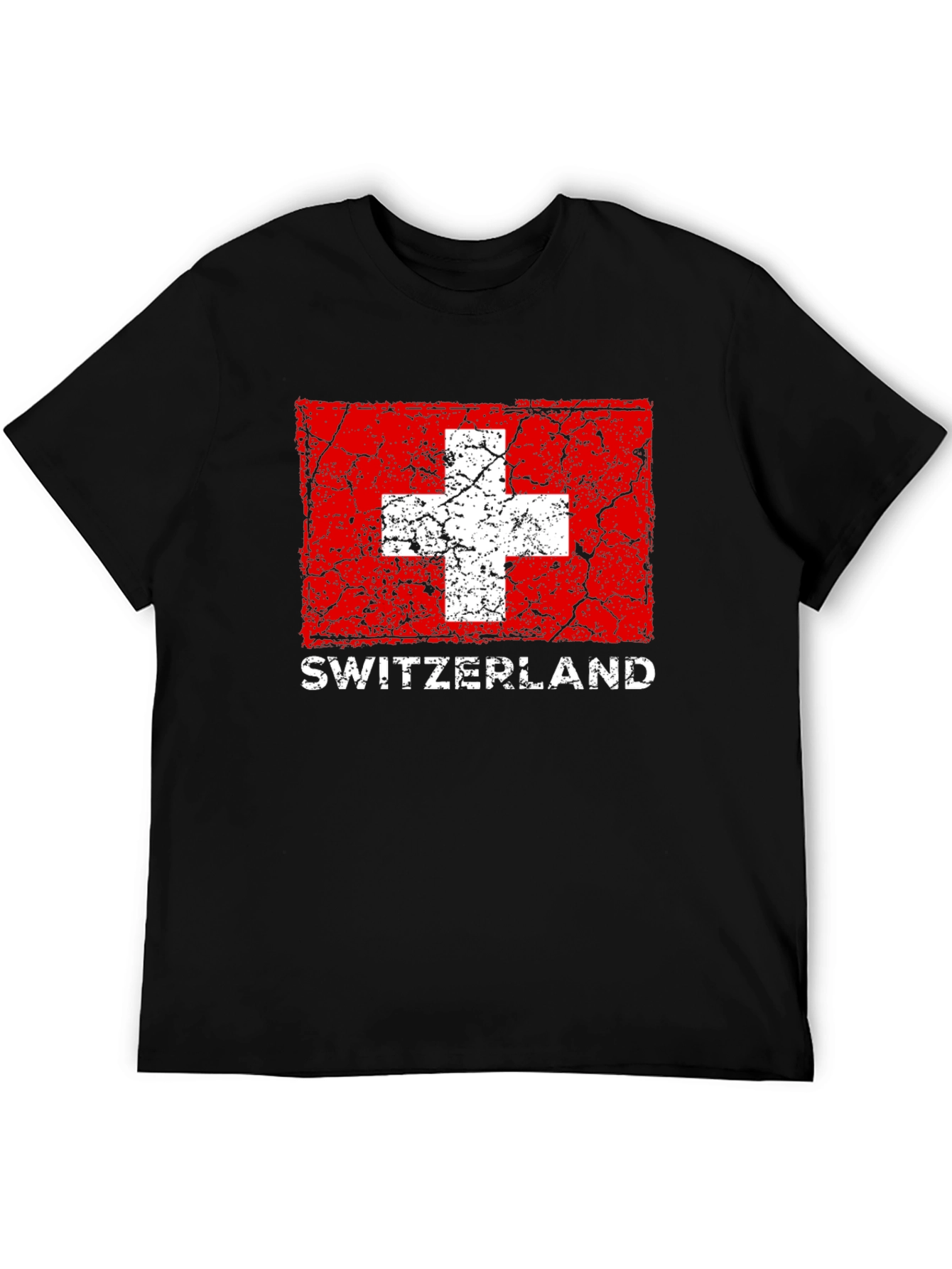 Switzerland Flag Graphic T-Shirt