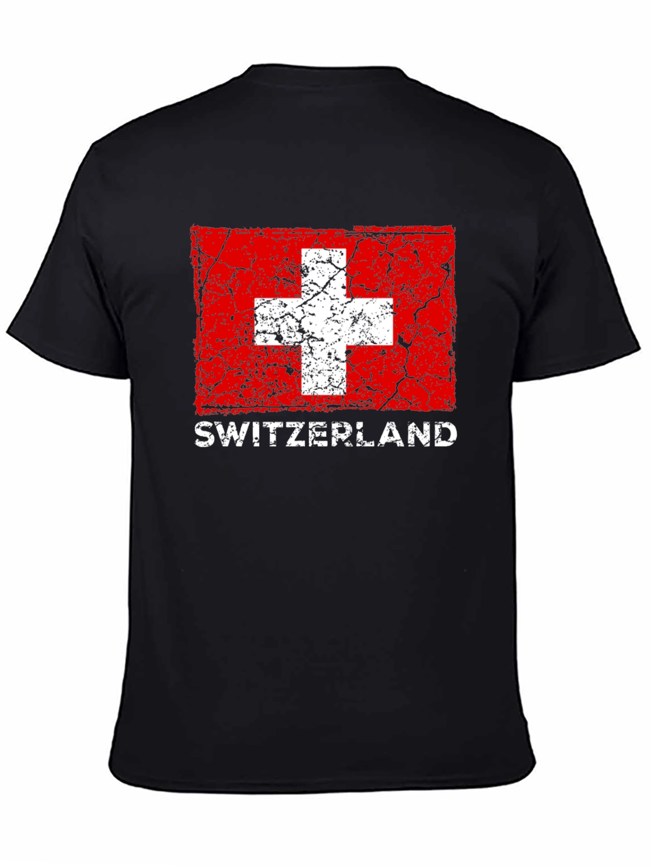 Switzerland Flag Graphic T-Shirt