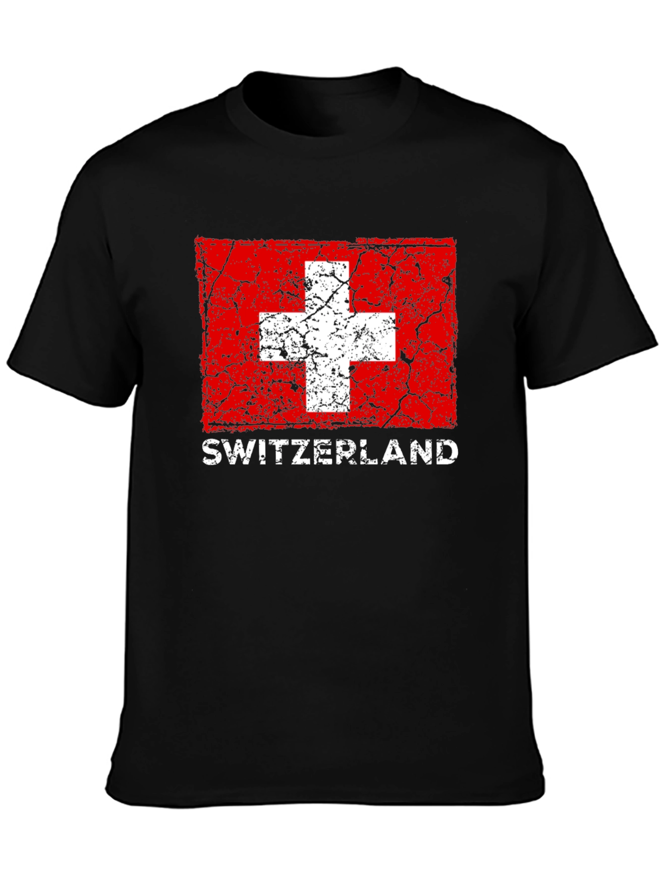 Switzerland Flag Graphic T-Shirt