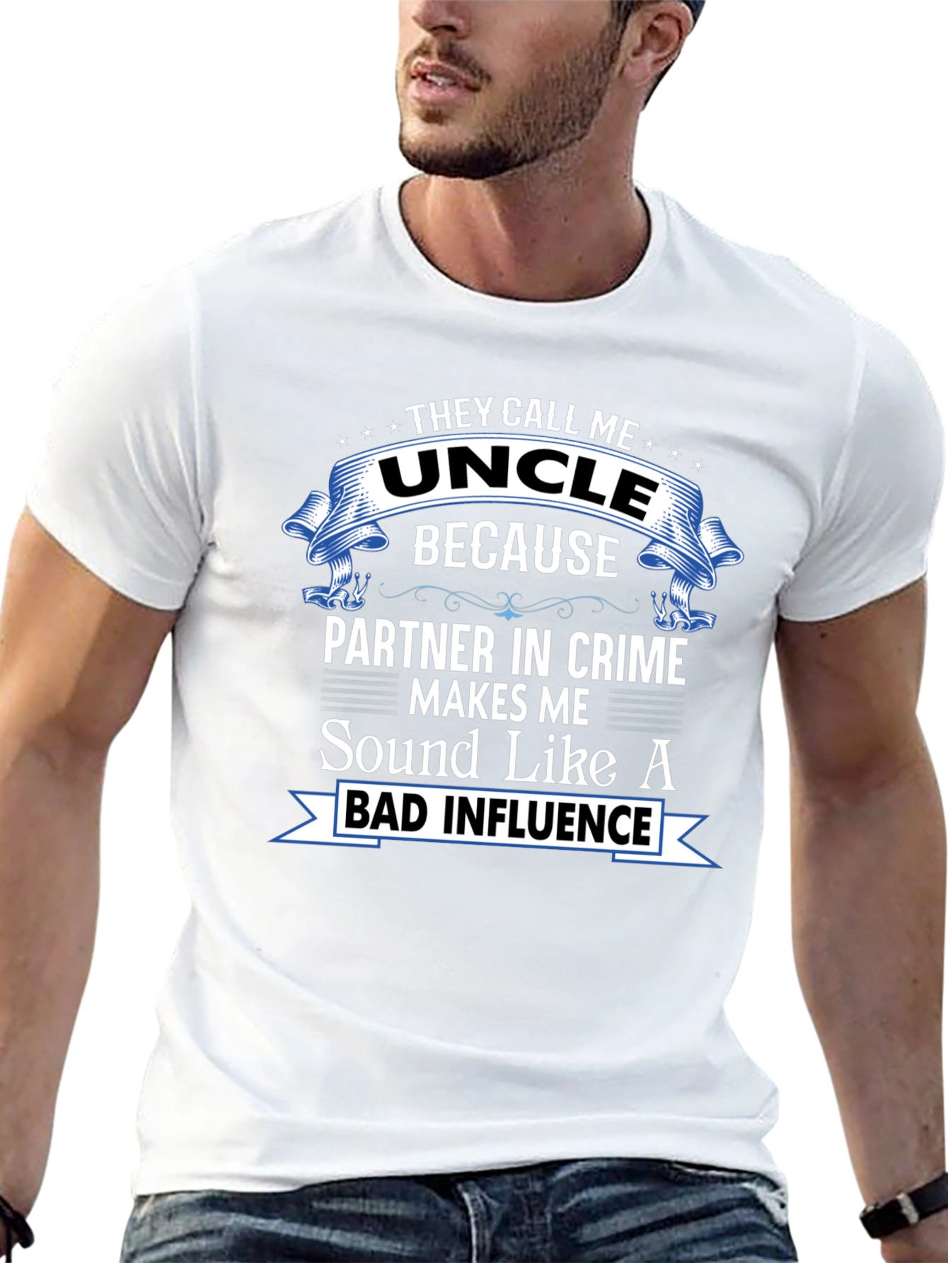 Funny Uncle T-Shirt - Partner In Crime