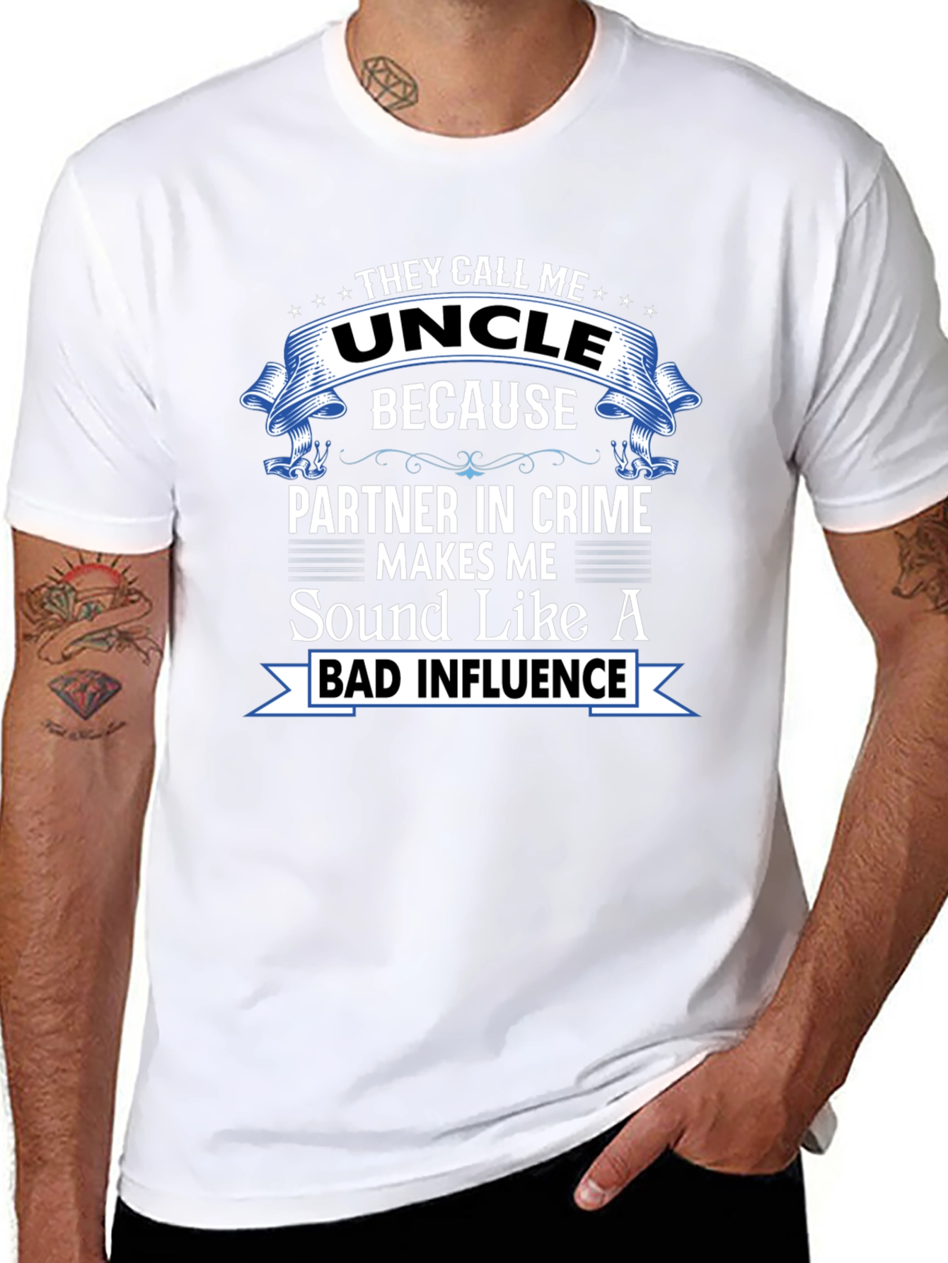 Funny Uncle T-Shirt - Partner In Crime