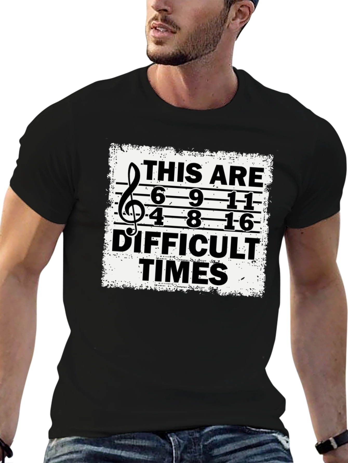 Difficult Times Music T-Shirt