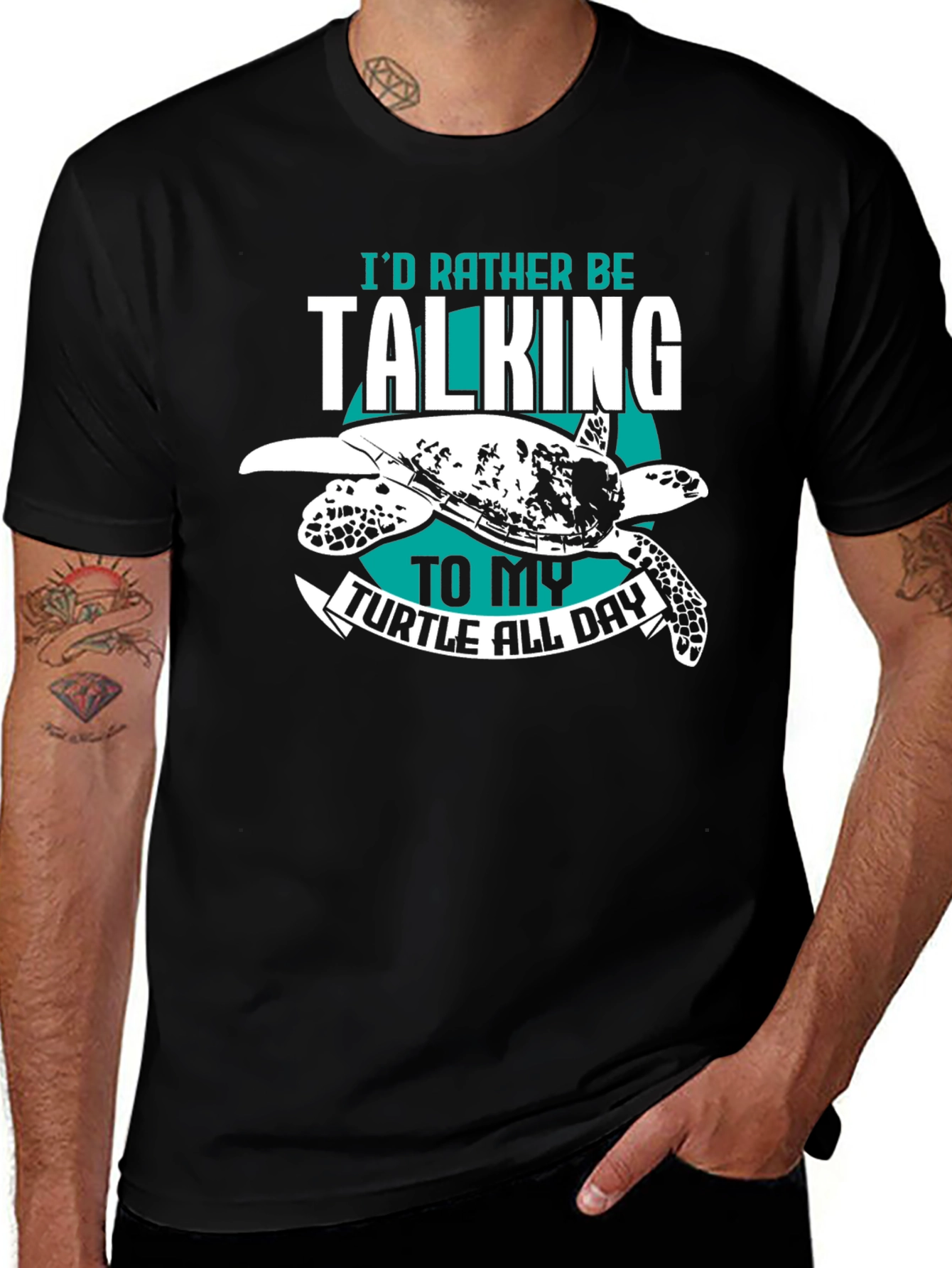Turtle Lover Graphic T-Shirt
