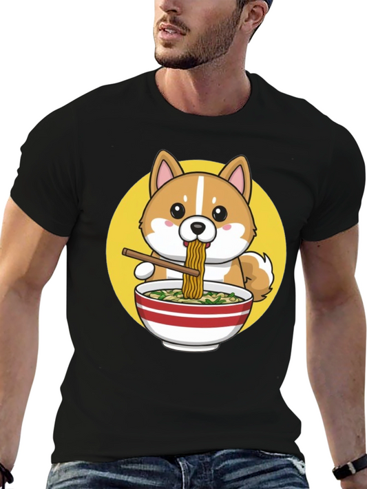 Cute Shiba Ramen T-Shirt