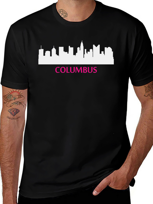 Columbus Skyline Graphic T-Shirt