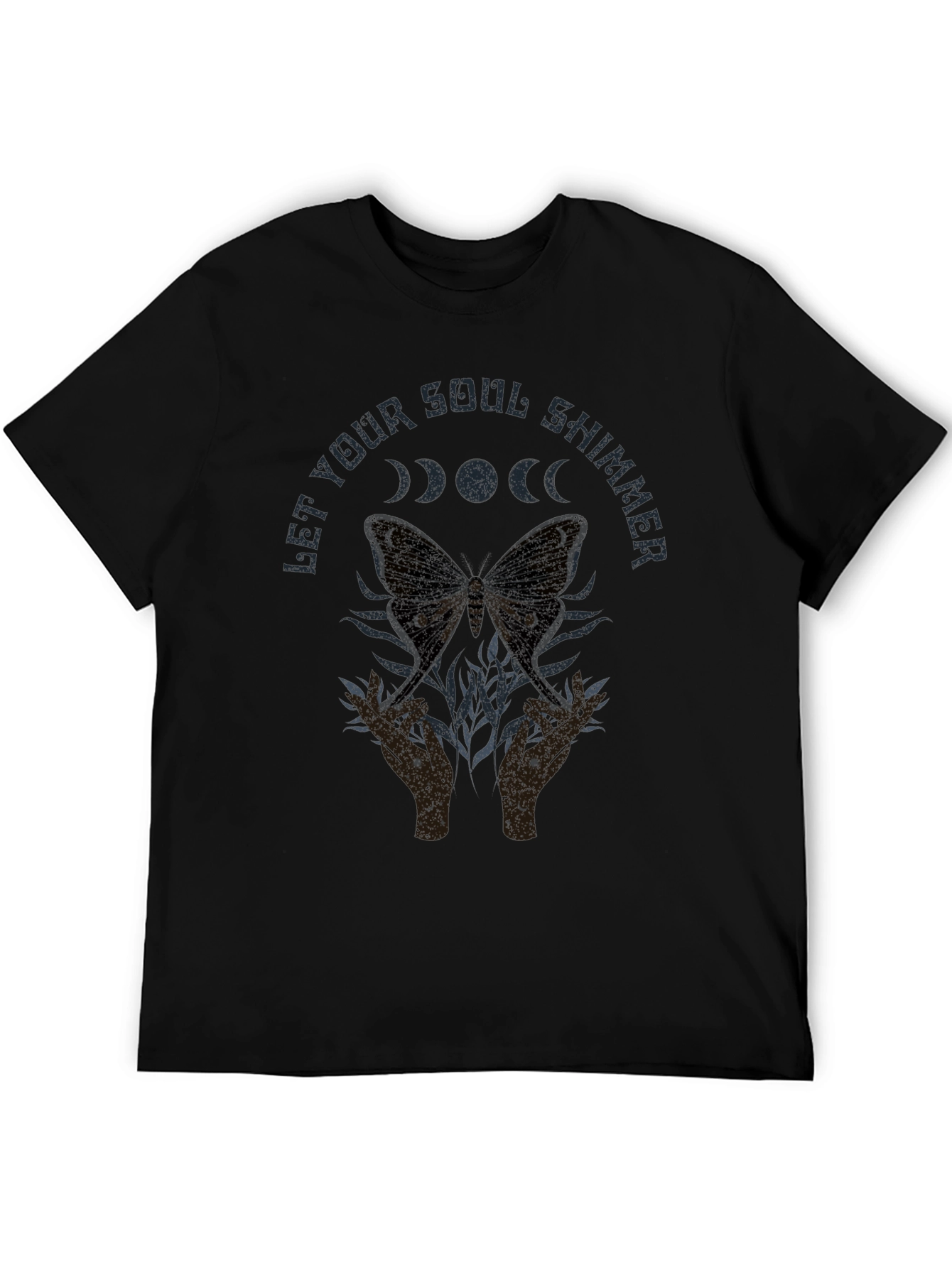 Soul Shimmer Moth Graphic Tee - Unisex