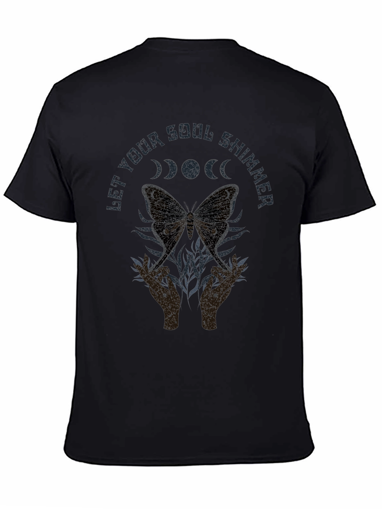 Soul Shimmer Moth Graphic Tee - Unisex