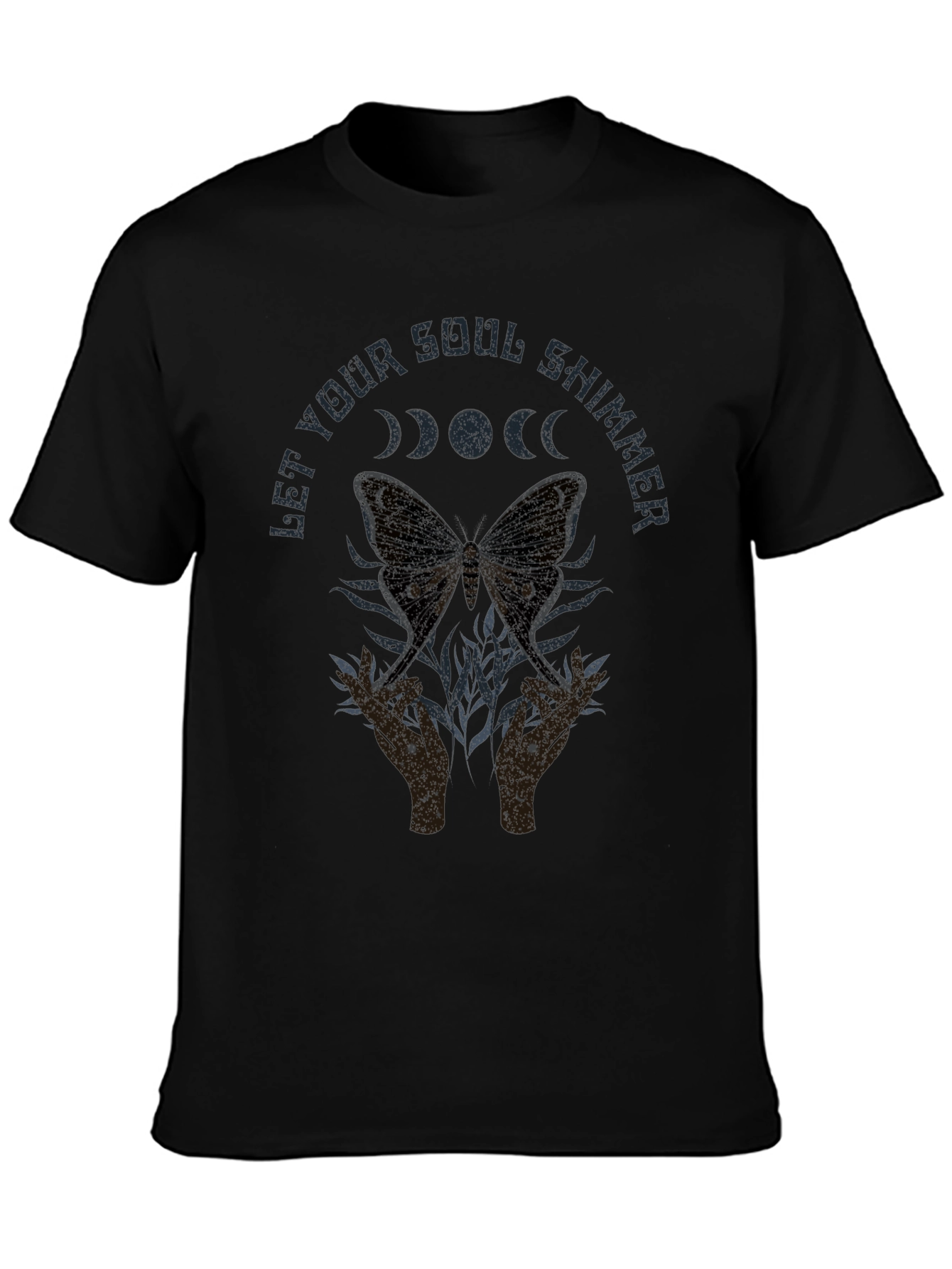 Soul Shimmer Moth Graphic Tee - Unisex
