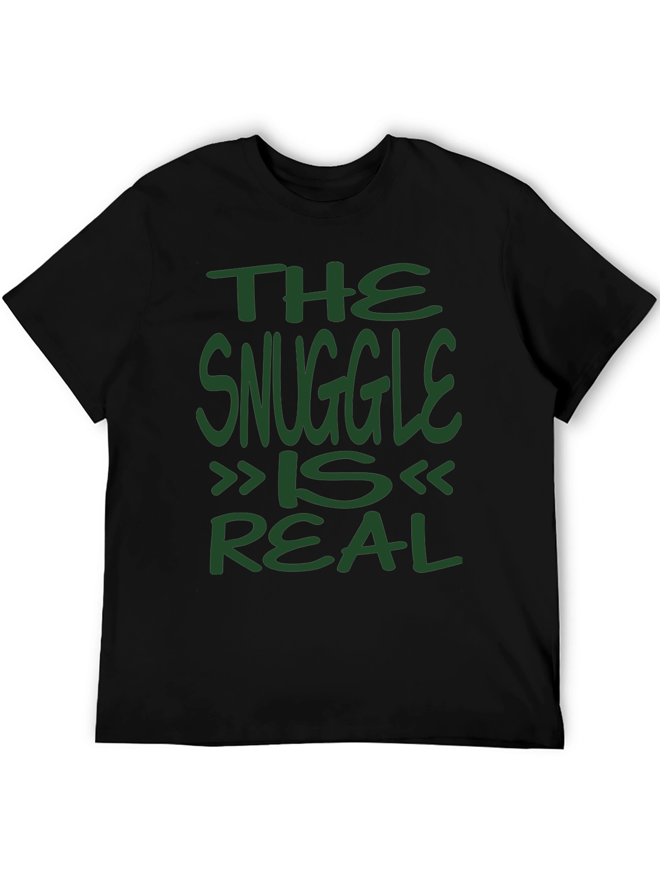 The Snuggle Is Real Graphic Tee - Soft Cotton