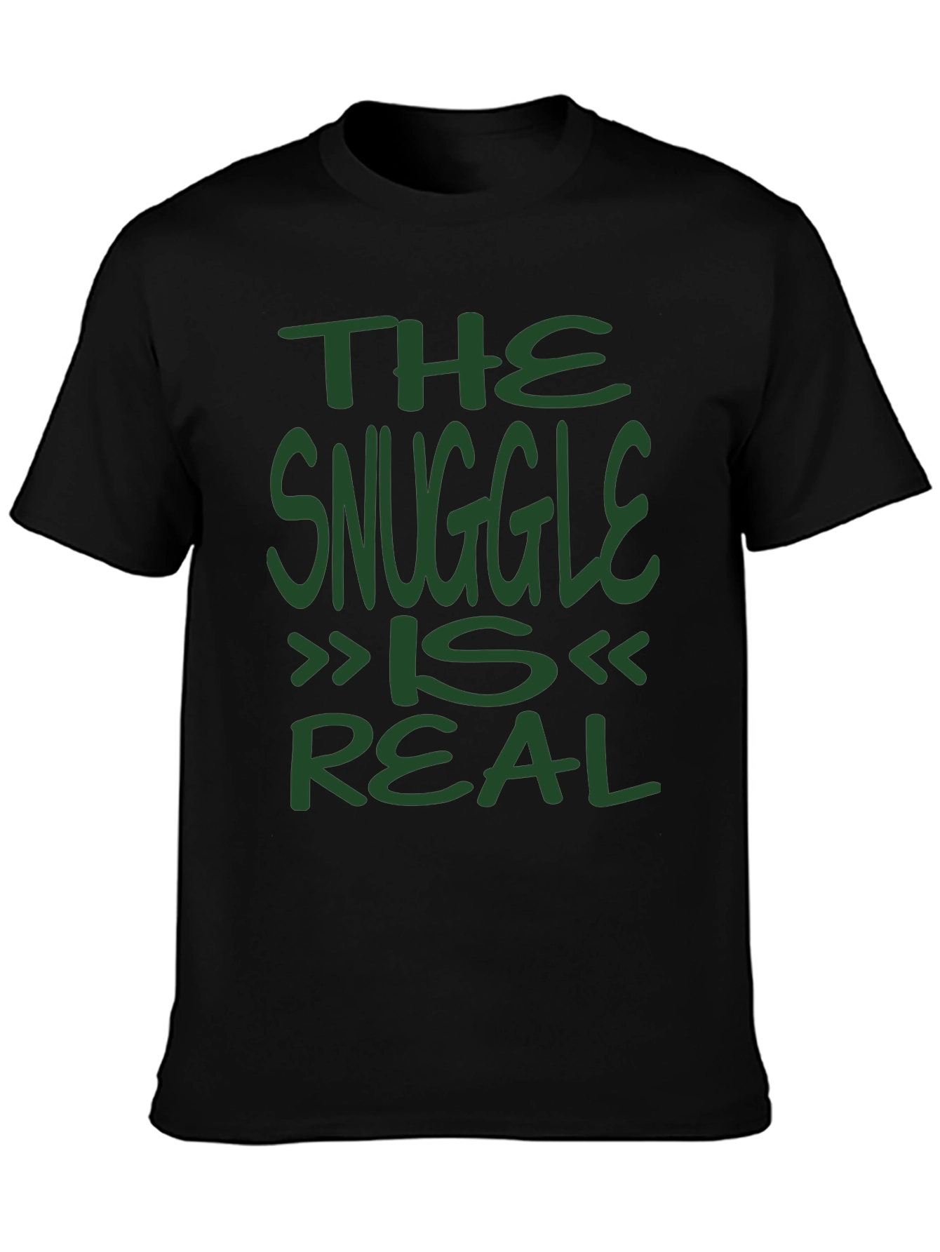 The Snuggle Is Real Graphic Tee - Soft Cotton