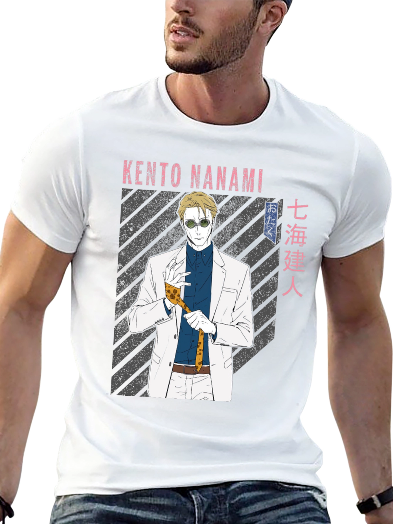 Kento Nanami Anime T-Shirt - Stylish Otaku Fashion