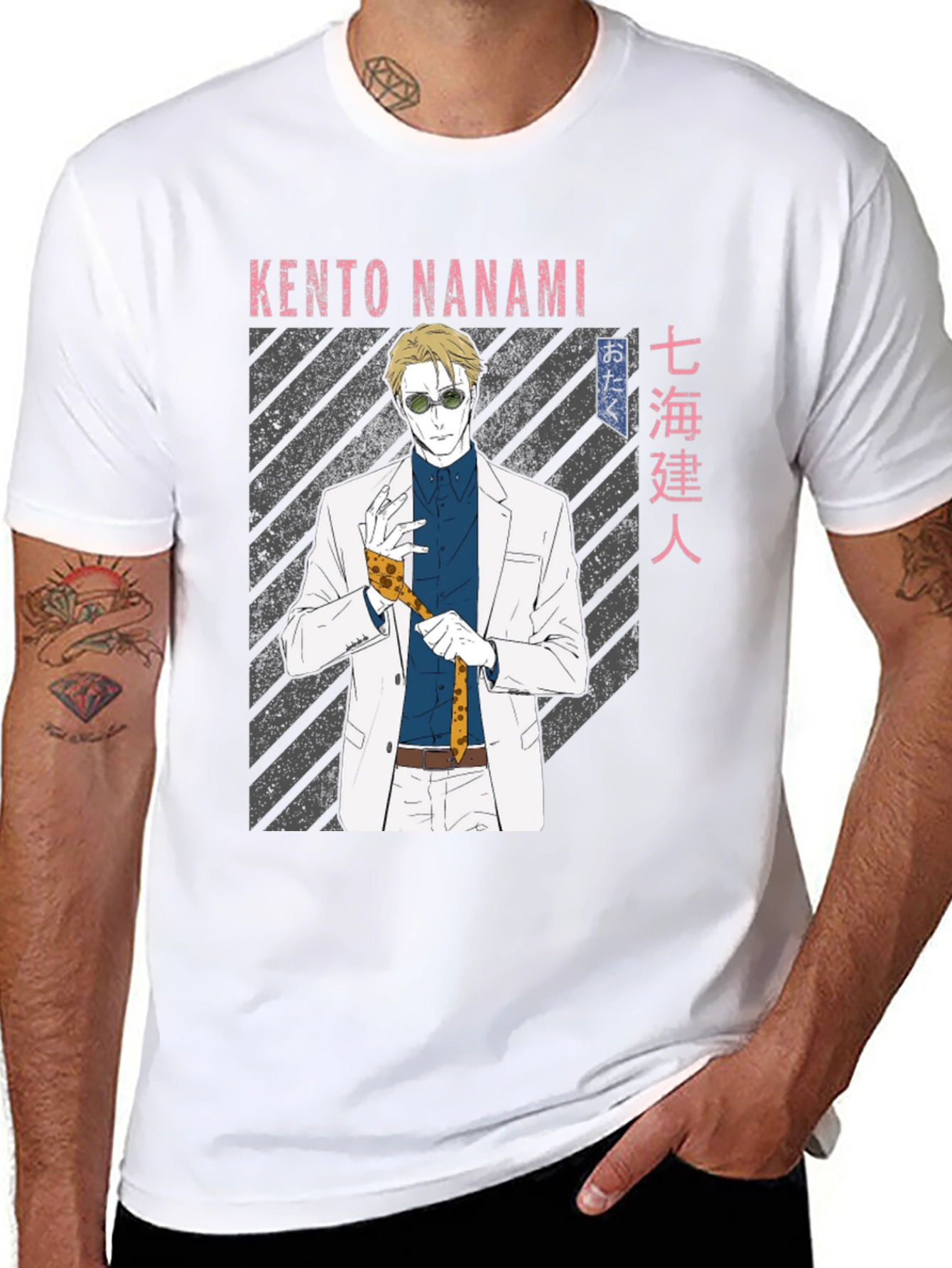 Kento Nanami Anime T-Shirt - Stylish Otaku Fashion