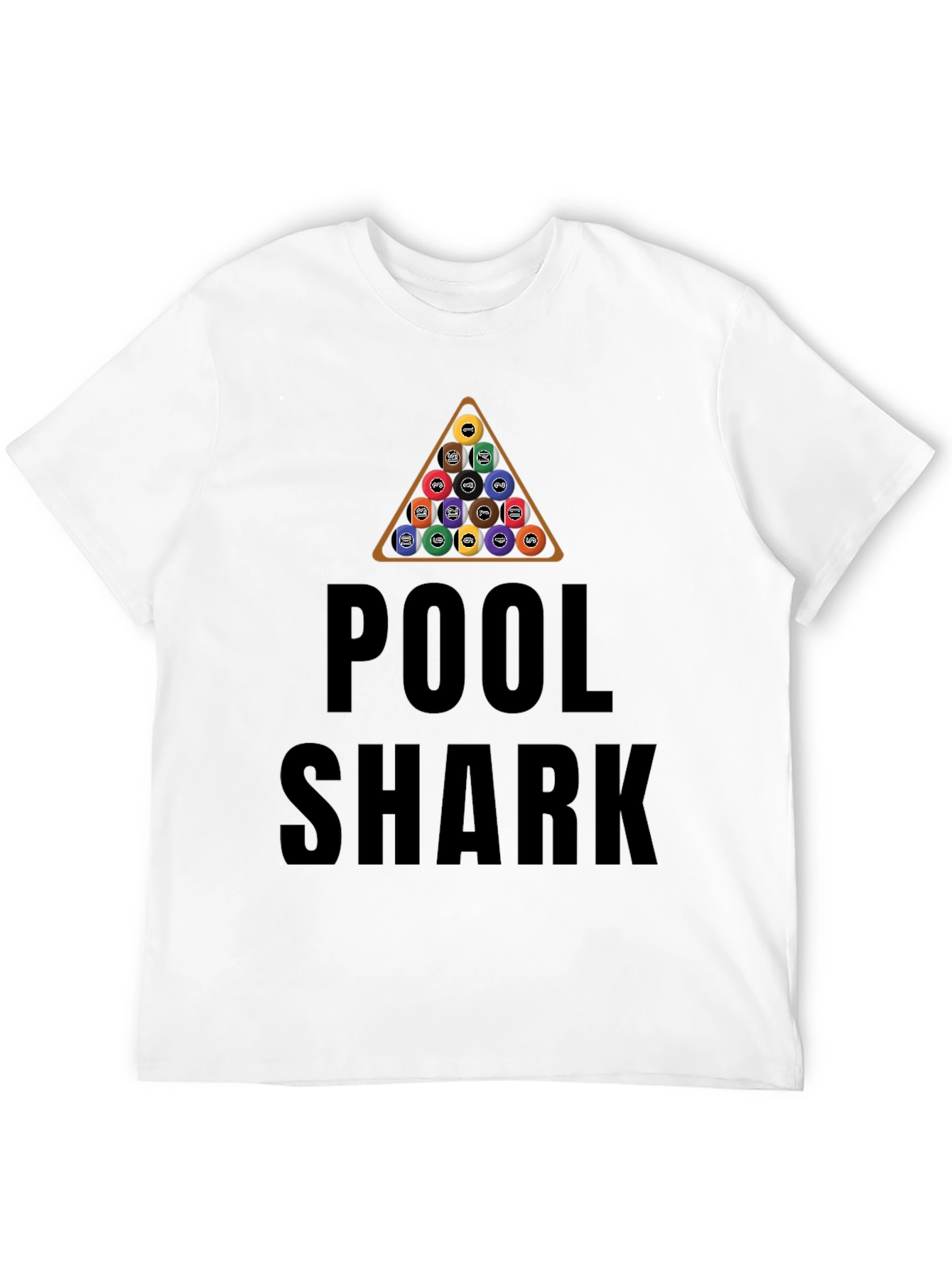 Pool Shark Black Graphic Tee