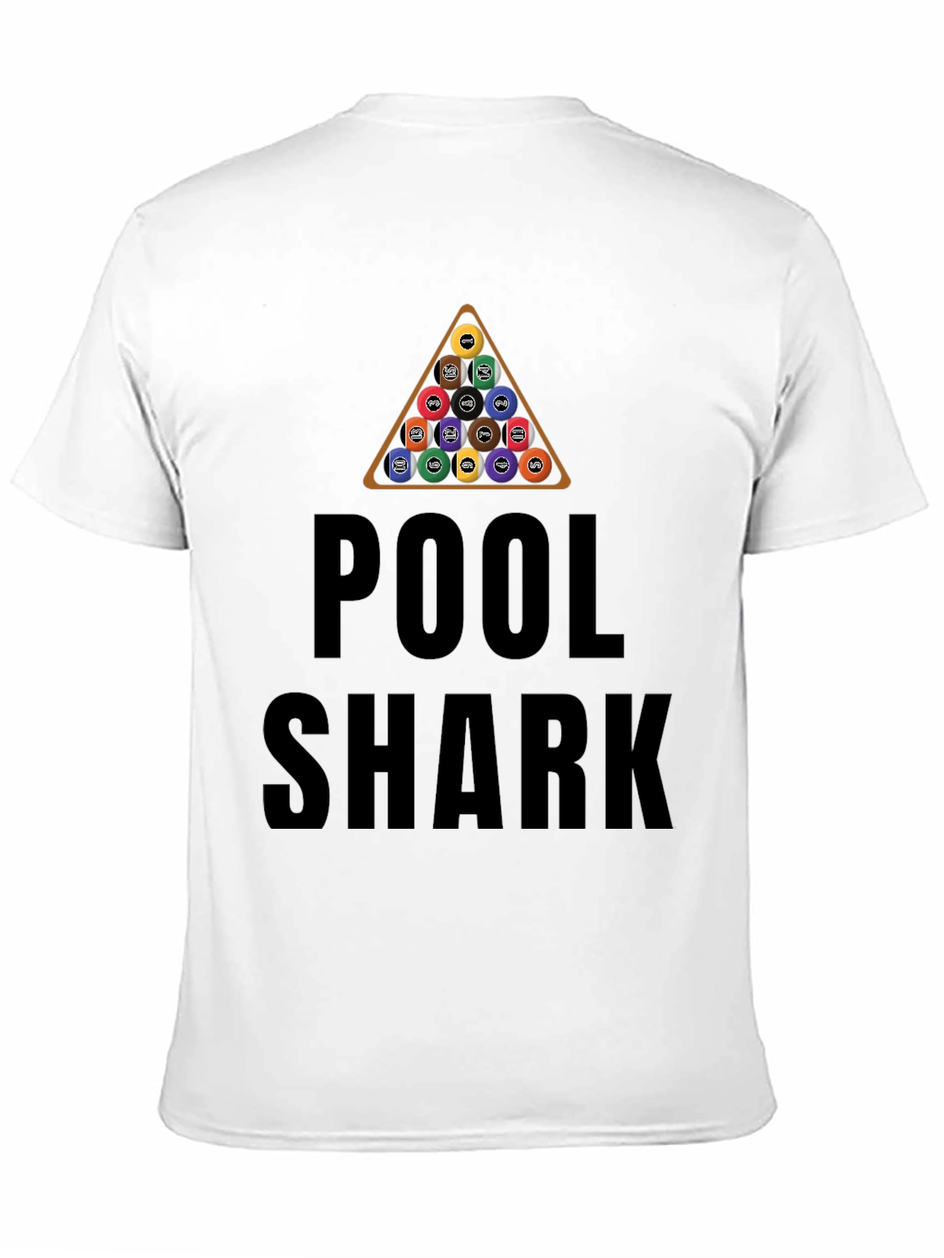 Pool Shark Black Graphic Tee