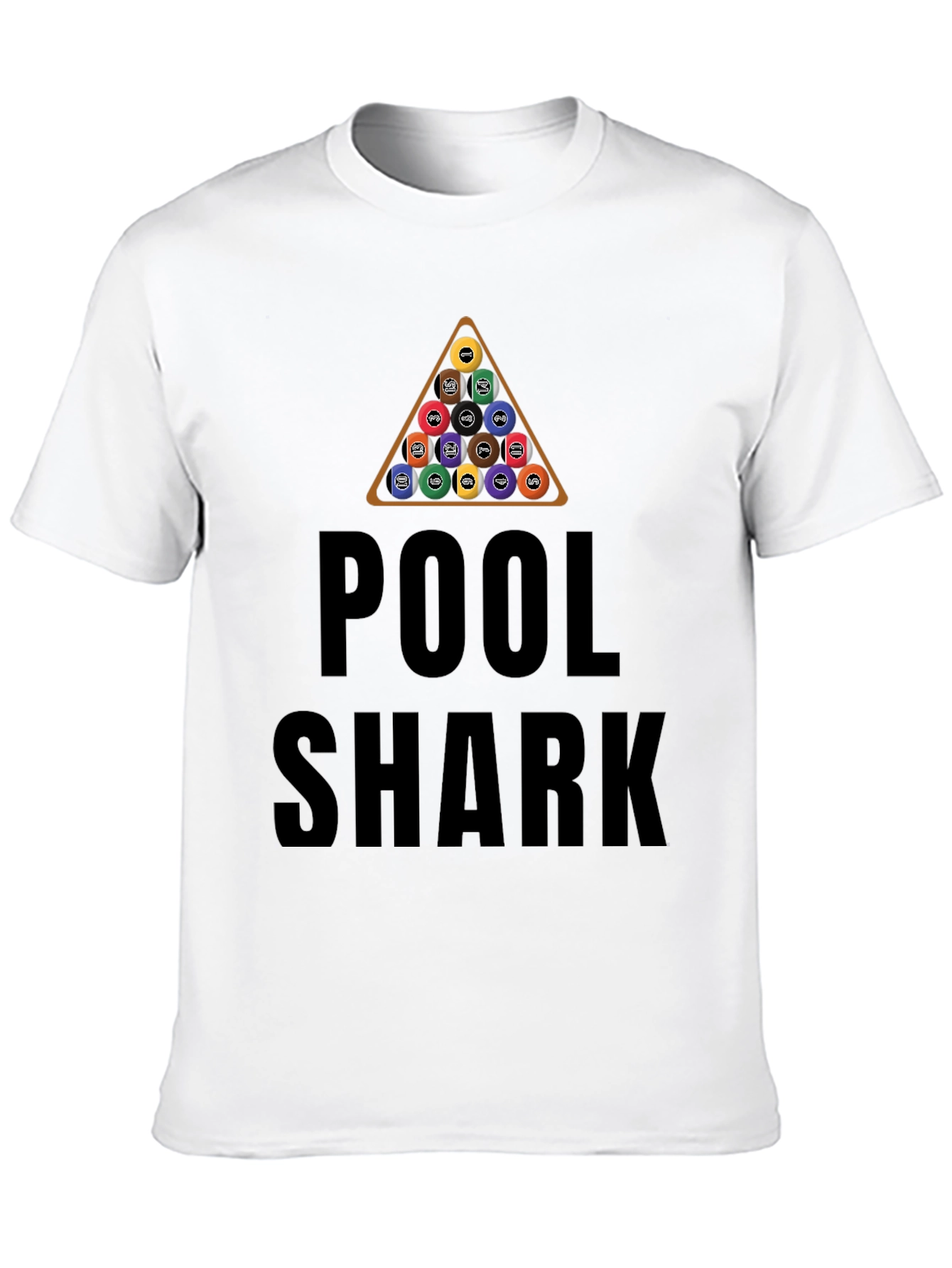 Pool Shark Black Graphic Tee