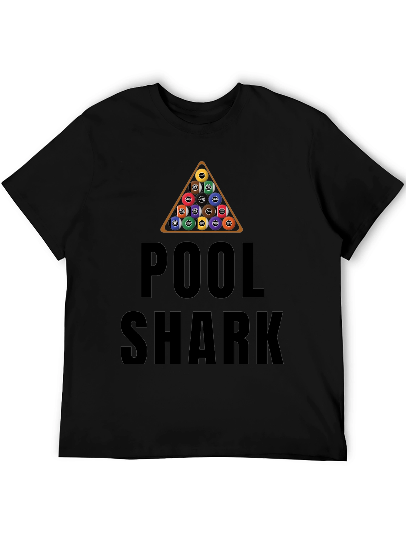 Pool Shark Black Graphic Tee