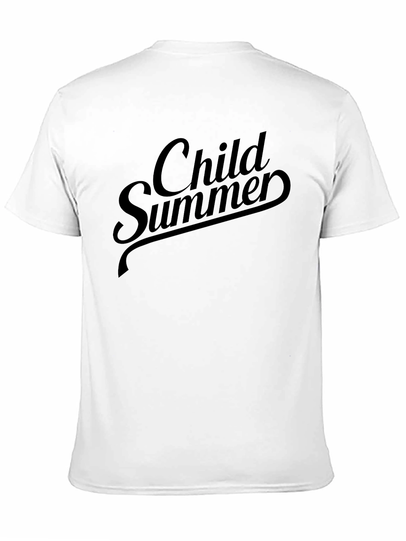 Child Summer Black T-Shirt