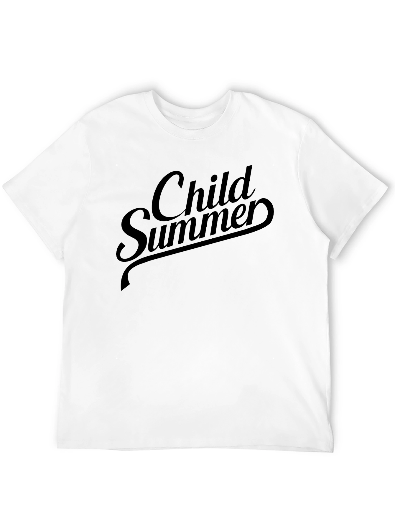 Child Summer Black T-Shirt