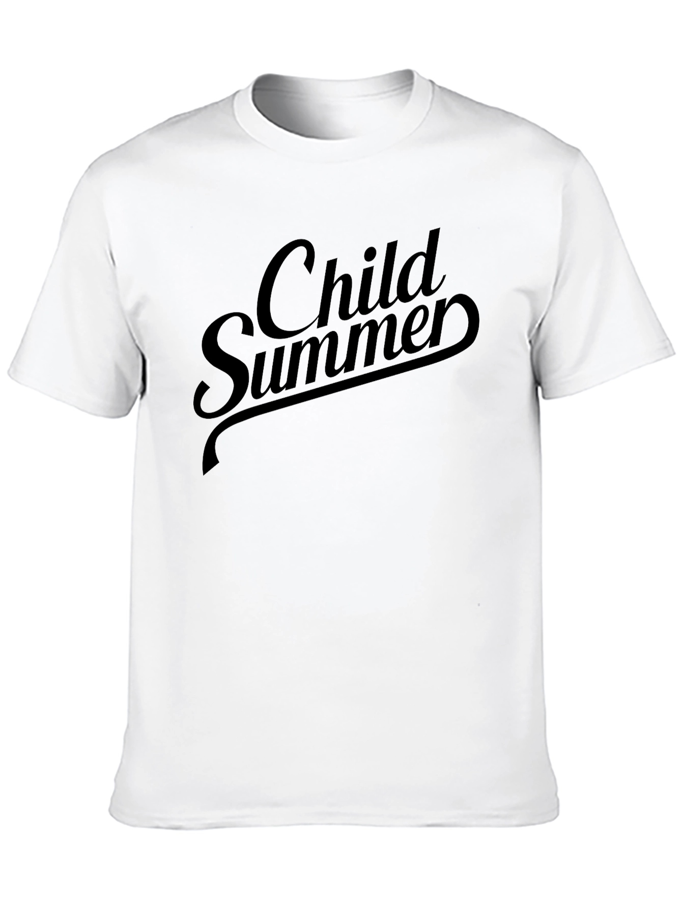 Child Summer Black T-Shirt