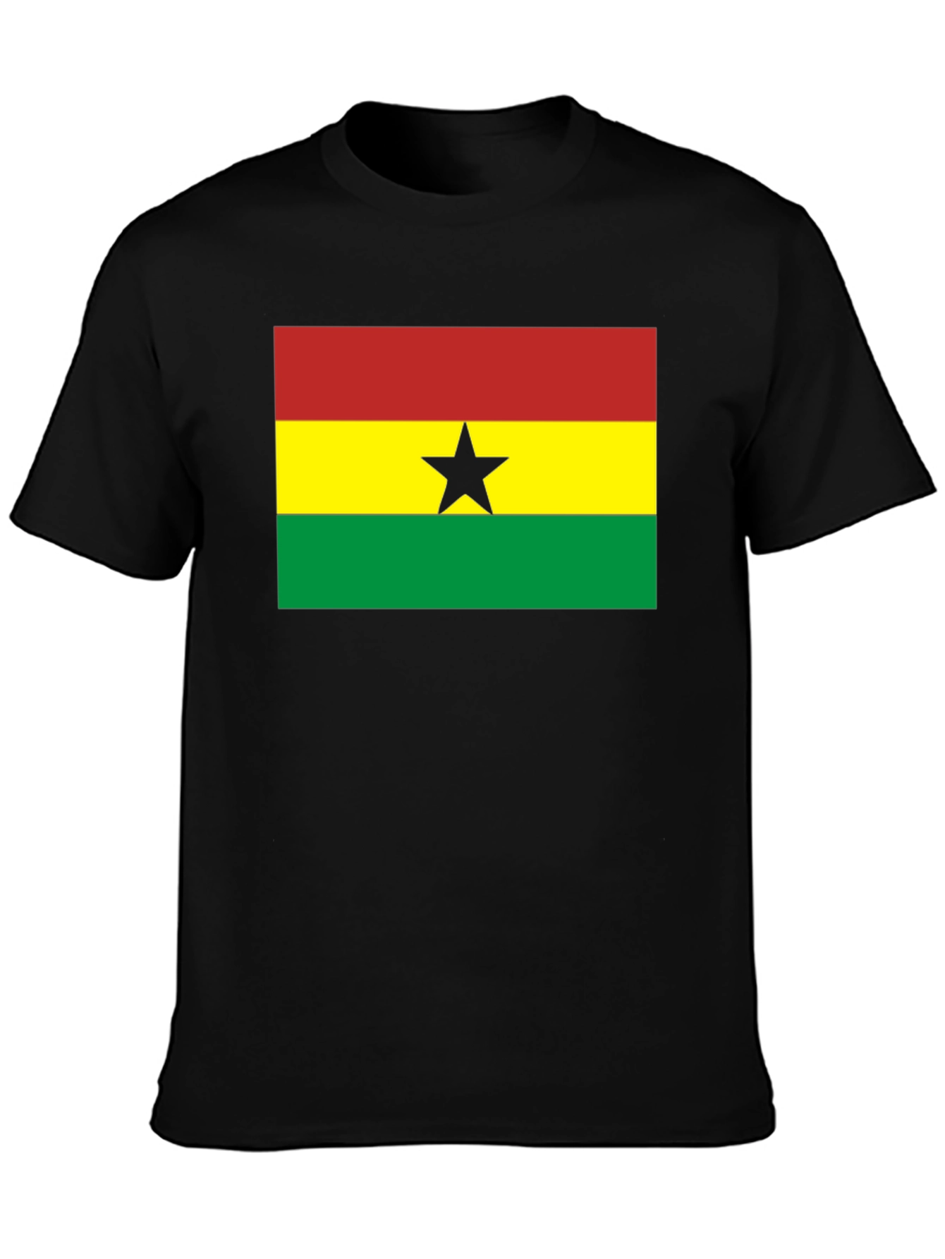 Ghana Flag T-Shirt - Support Ghanaian Pride!