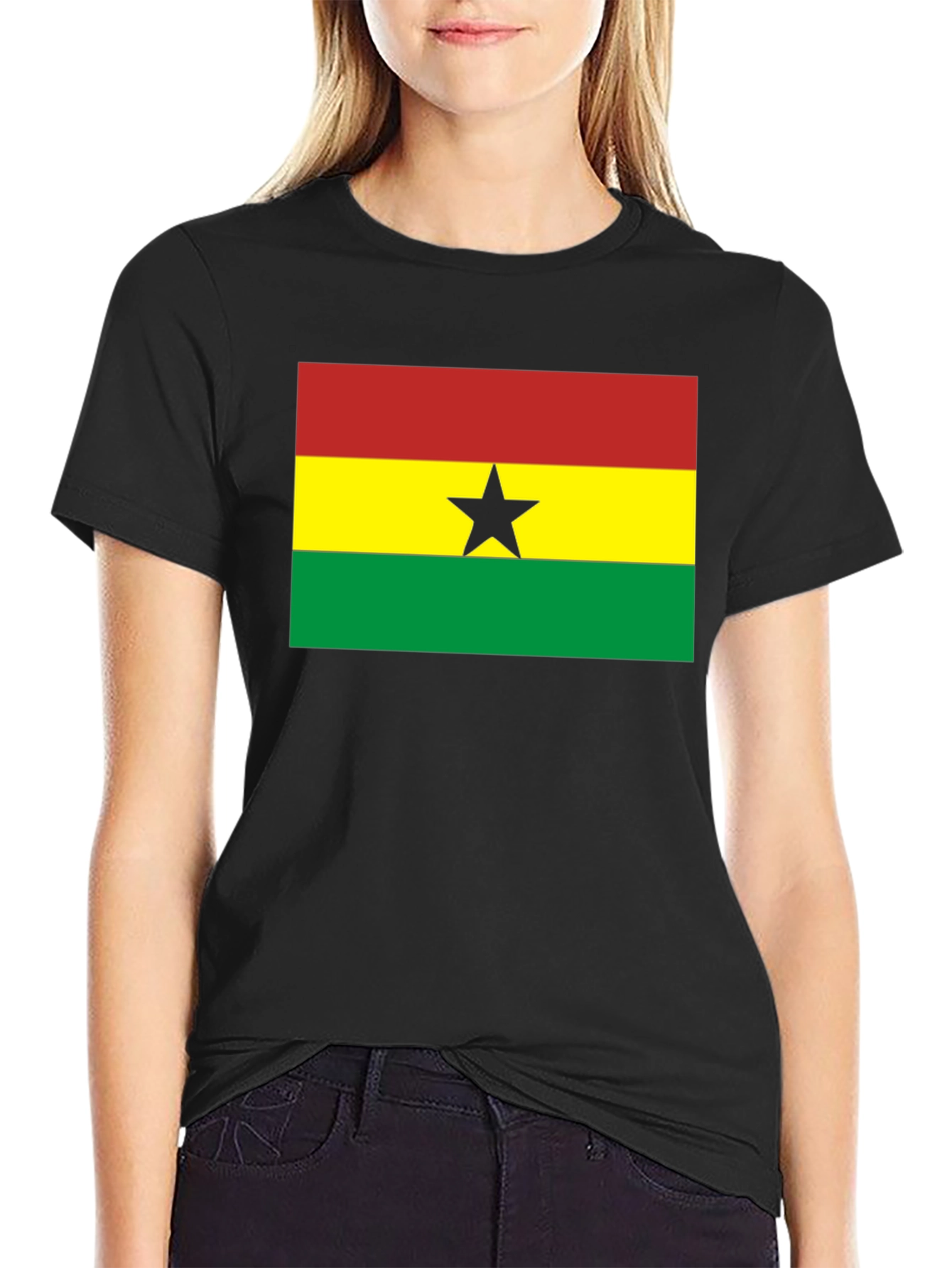 Ghana Flag T-Shirt - Support Ghanaian Pride!
