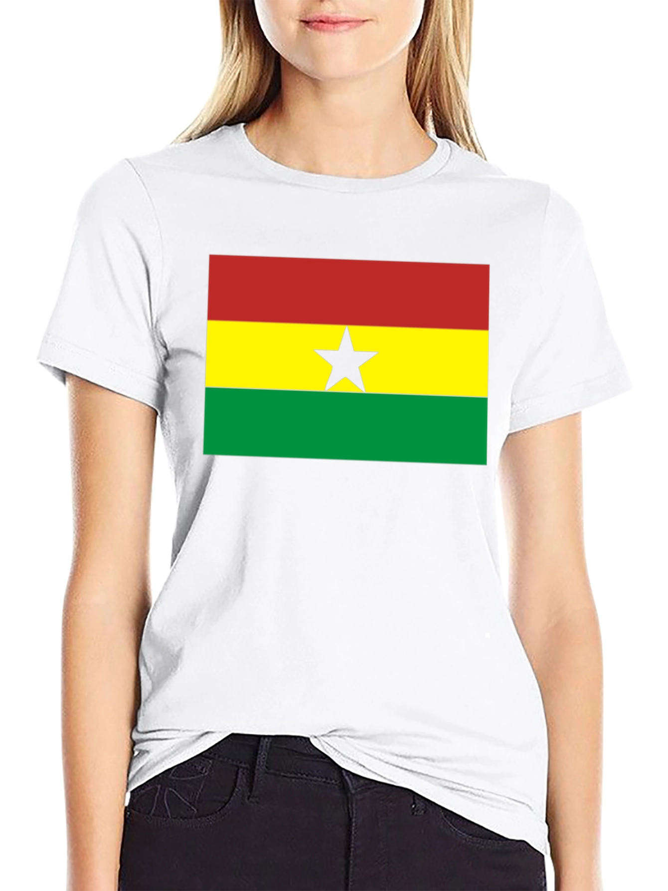 Ghana Flag T-Shirt - Support Ghanaian Pride!