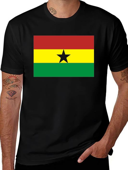 Ghana Flag T-Shirt - Support Ghanaian Pride!