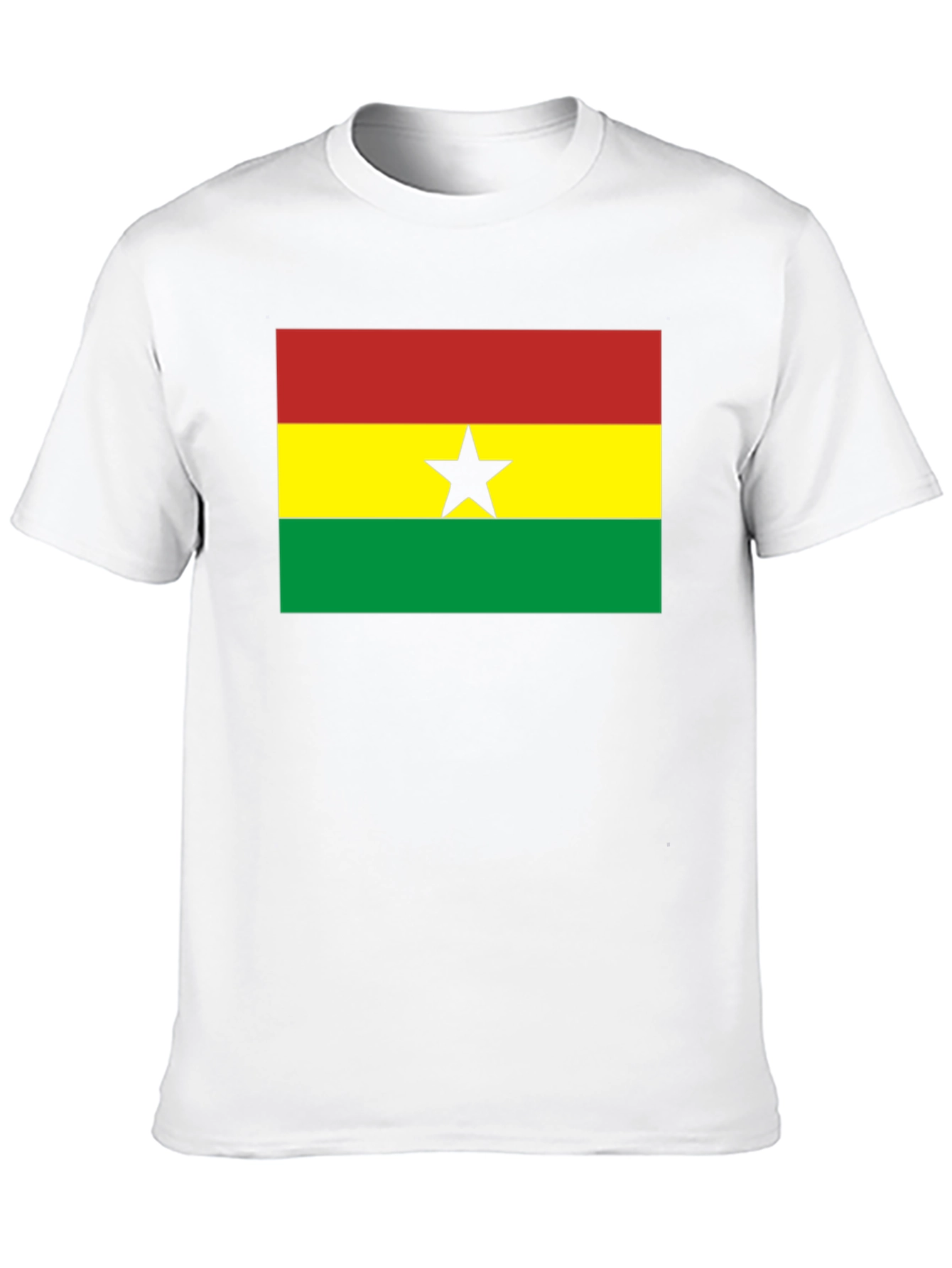 Ghana Flag T-Shirt - Support Ghanaian Pride!