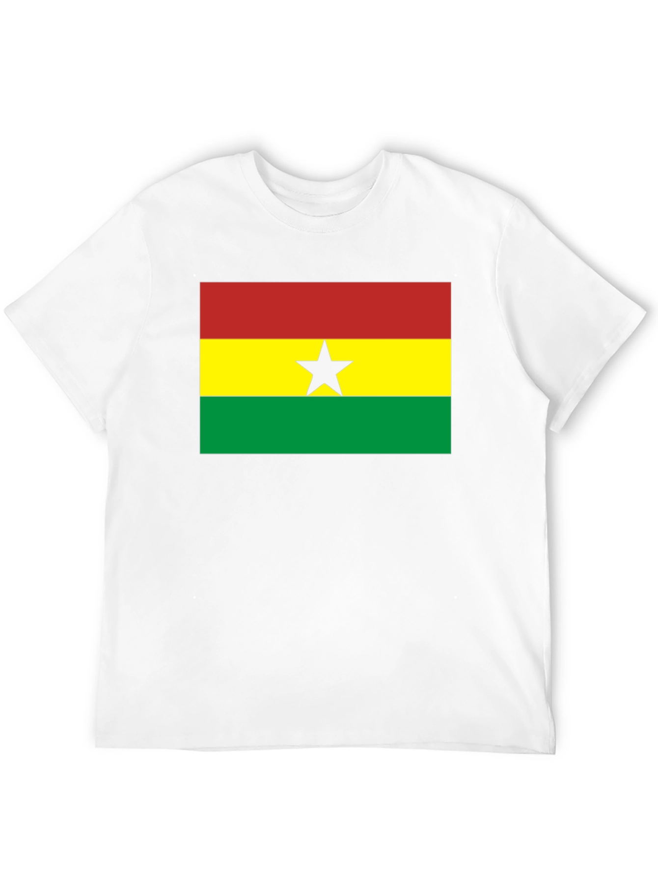 Ghana Flag T-Shirt - Support Ghanaian Pride!