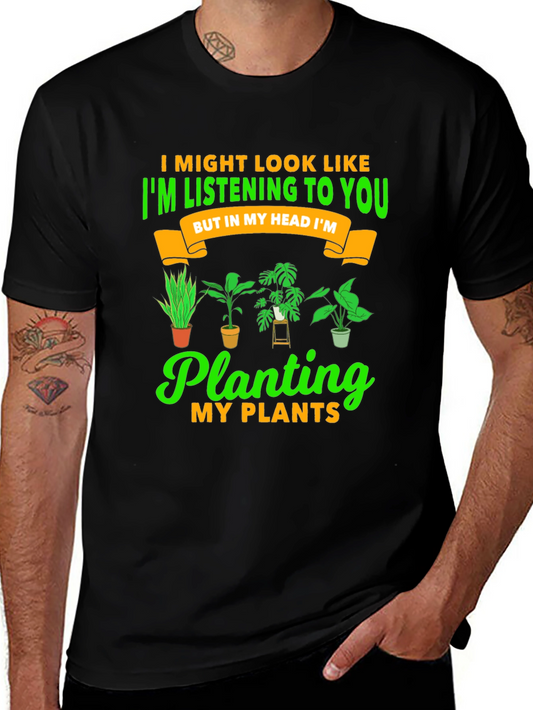 Plant Lover T-Shirt: Im Planting My Plants