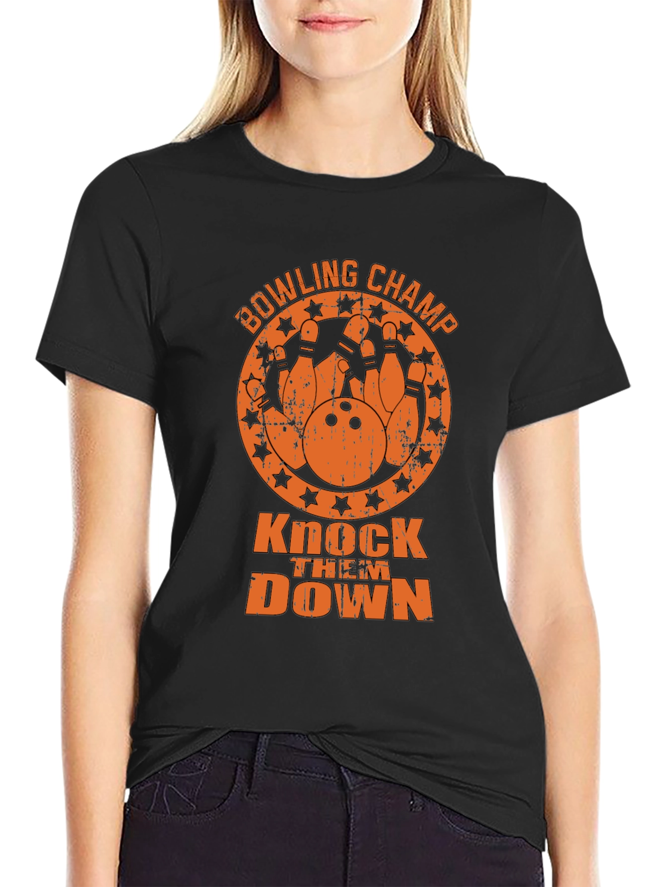 Bowling Champ T-Shirt - Knock Them Down!