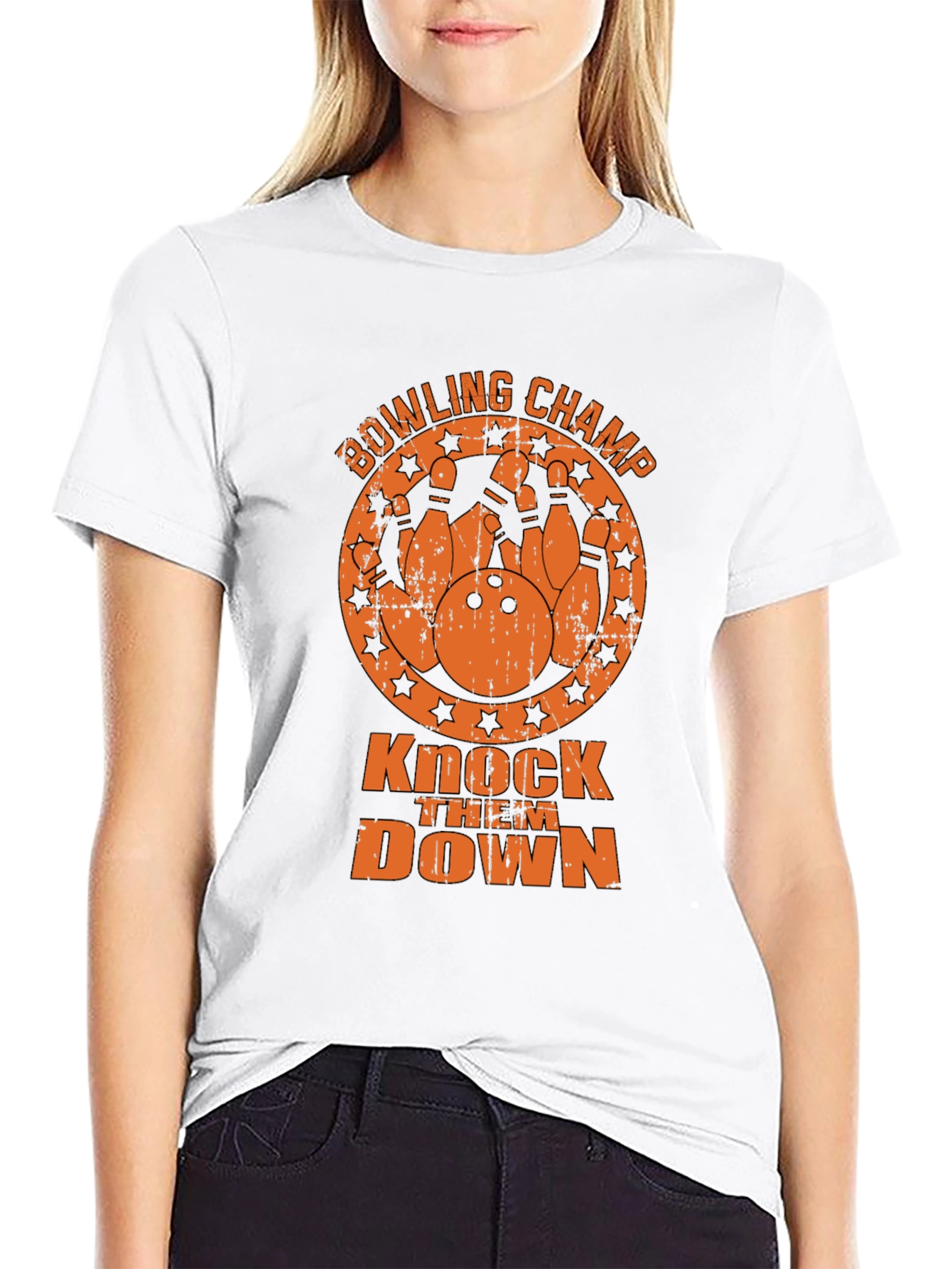 Bowling Champ T-Shirt - Knock Them Down!