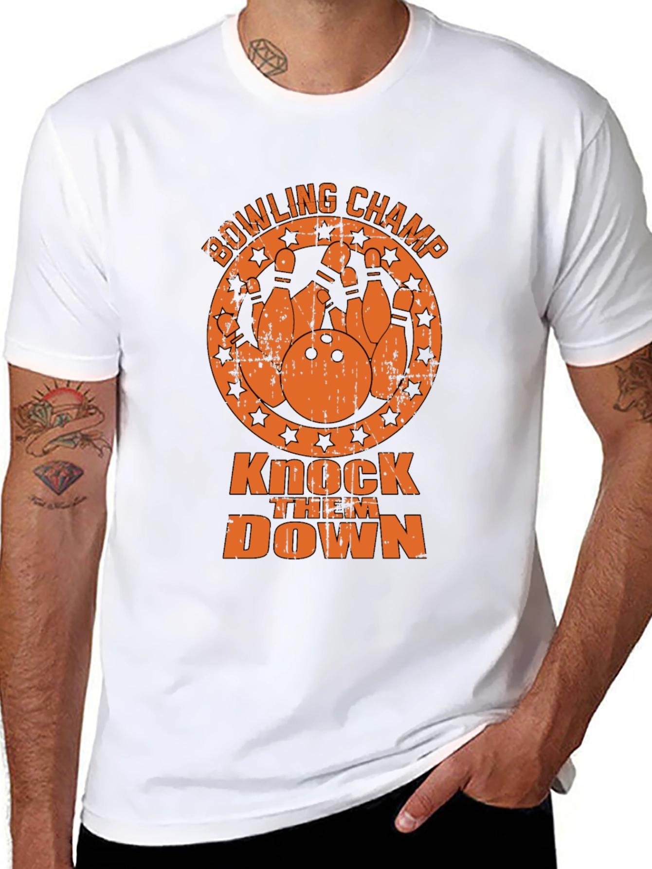 Bowling Champ T-Shirt - Knock Them Down!