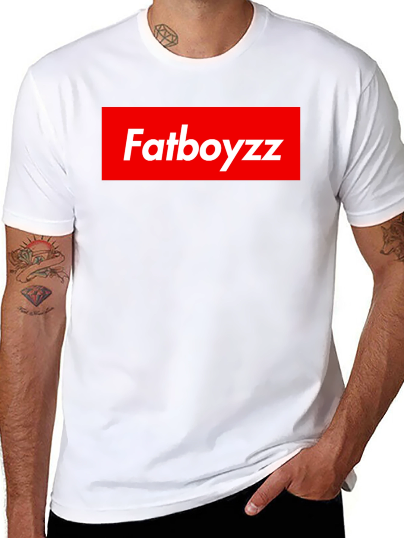 Fatboyzz Graphic Tee - Classic Streetwear Style