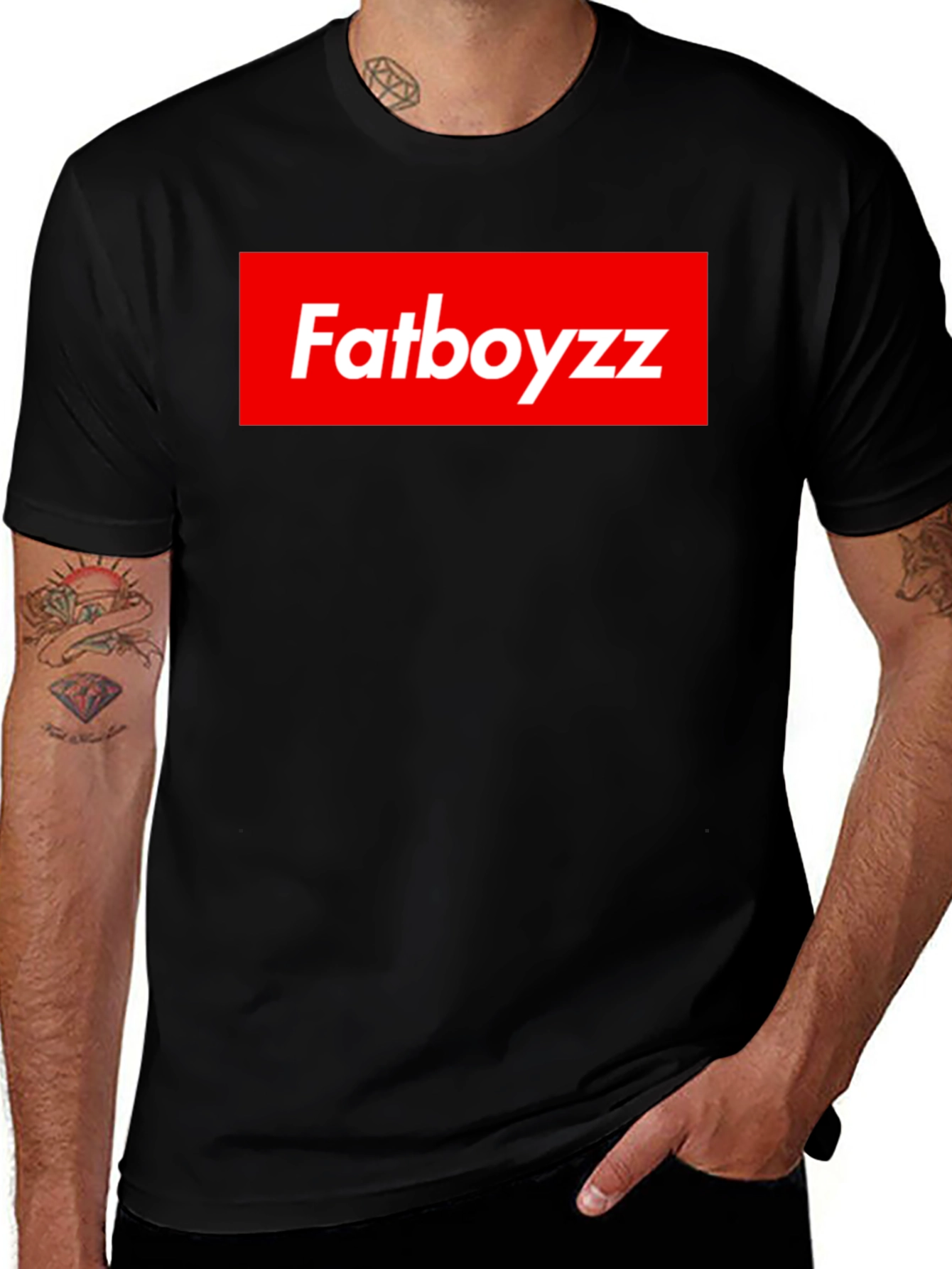 Fatboyzz Graphic Tee - Classic Streetwear Style