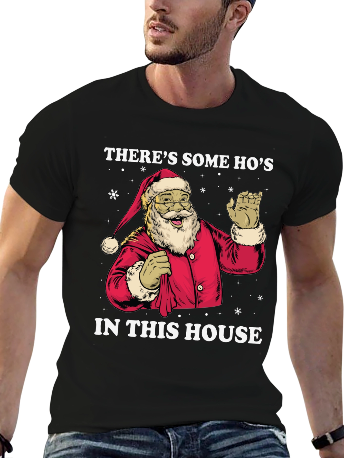 Funny Christmas Santa T-Shirt