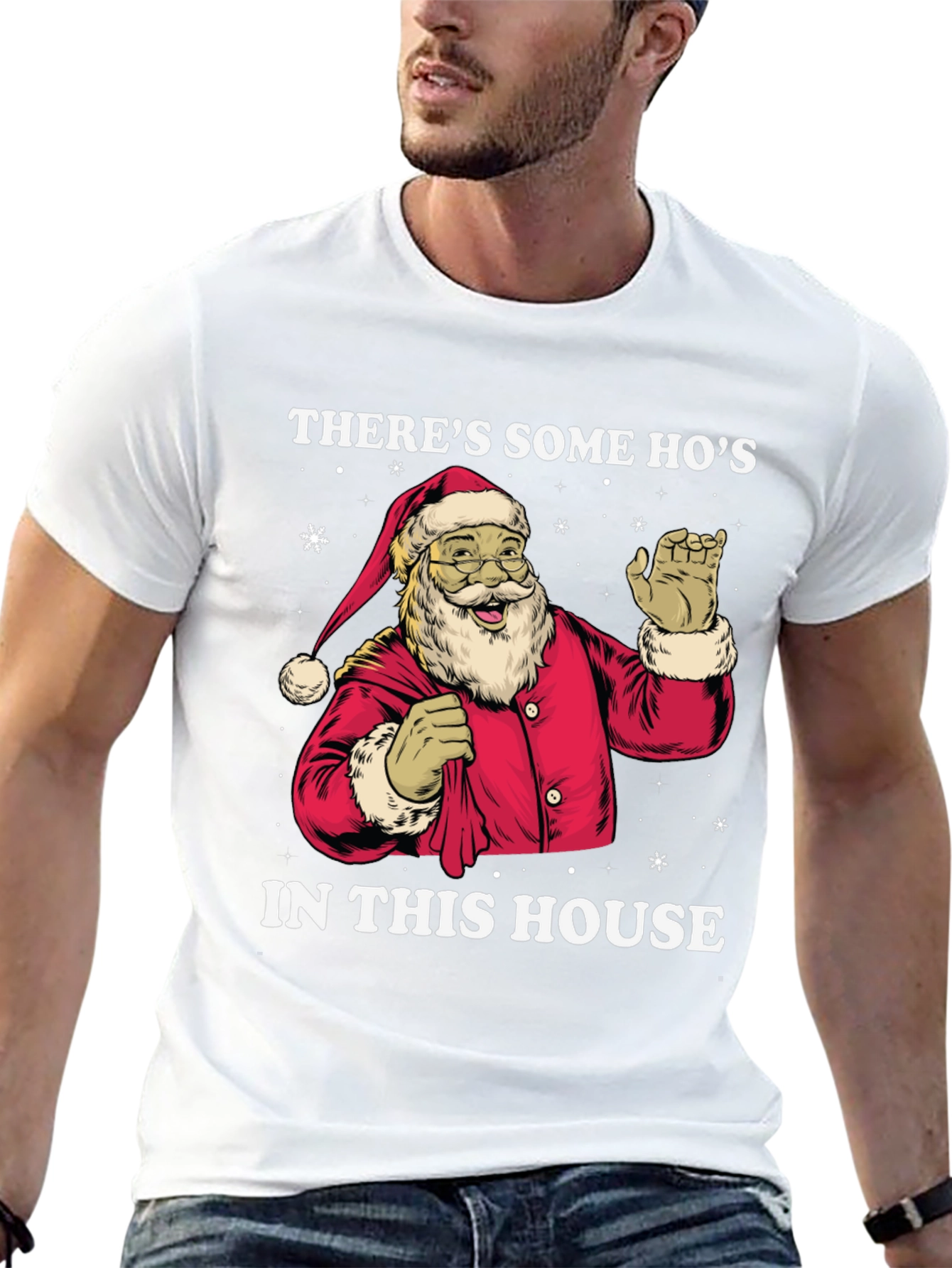 Funny Christmas Santa T-Shirt