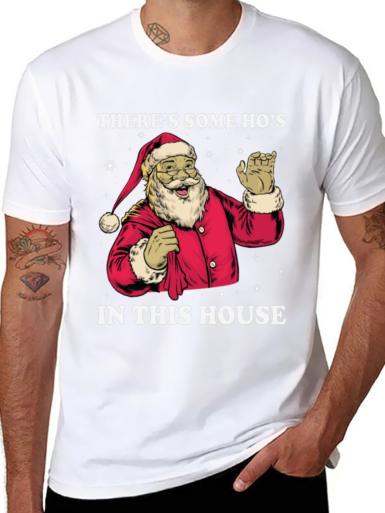 Funny Christmas Santa T-Shirt